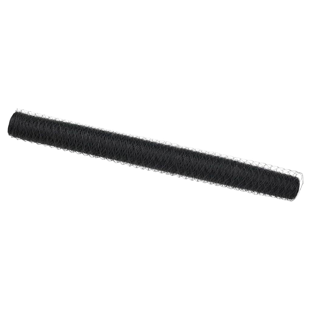 Kuusikulmainen Aita Harmaa 1,2 X 100 M Polyvinyylikloridi