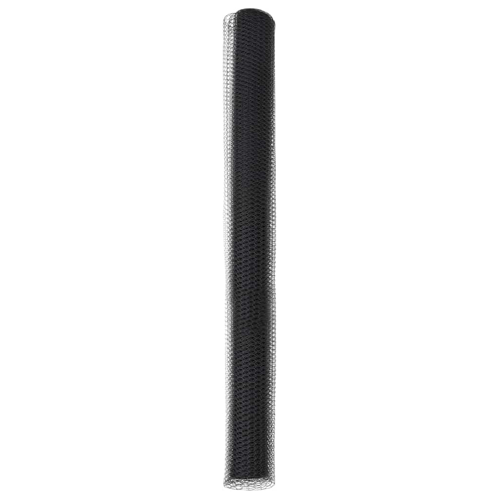 Kuusikulmainen Aita Harmaa 1,6 X 100 M Polyvinyylikloridi