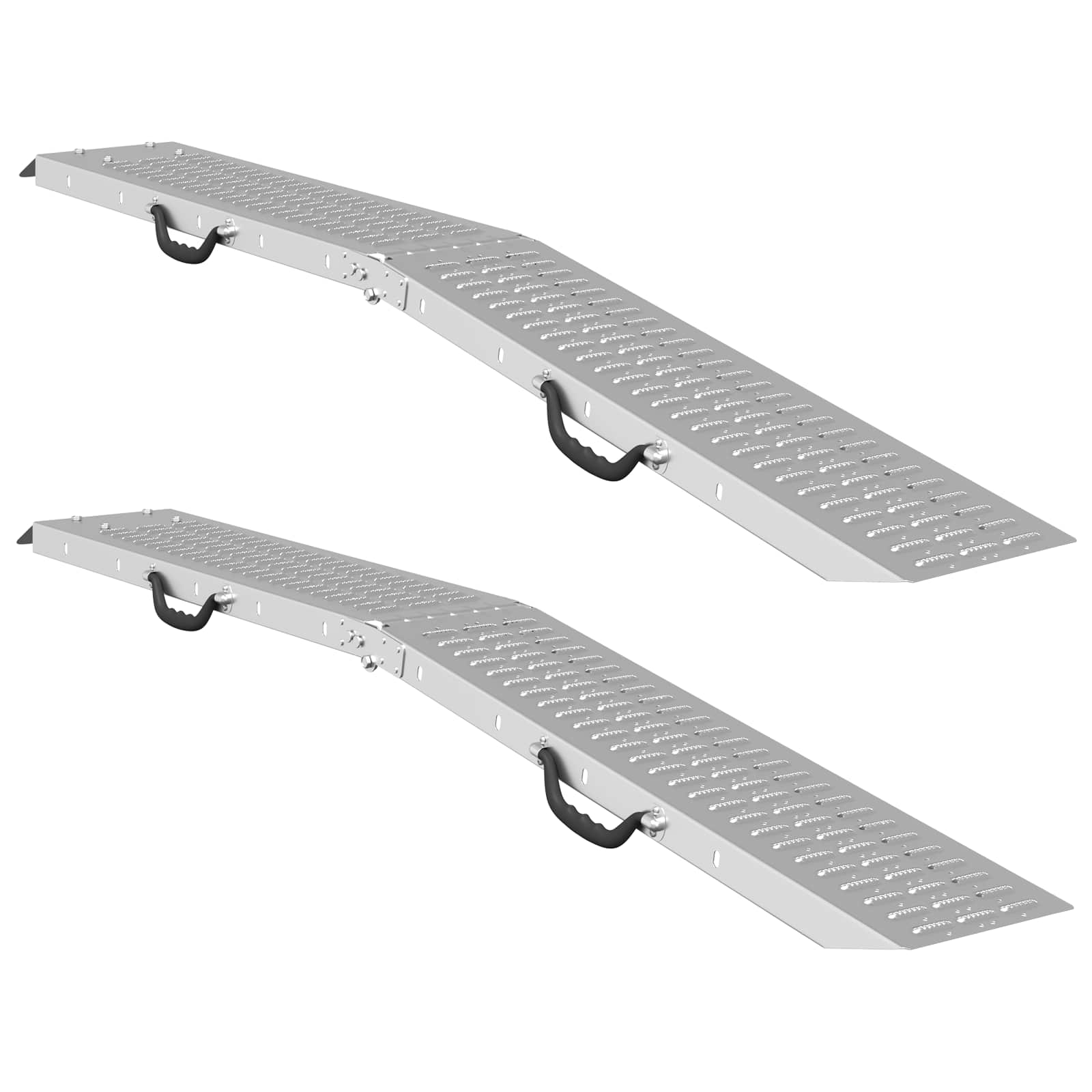 Kokoontaittuva Ramppi 200Kg Per Ramp 2 Pcs Hopea