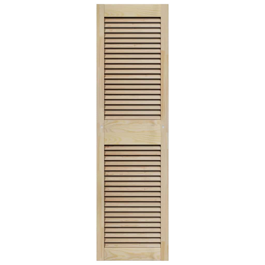 Kaapin Ovi Ovella 2 Pcs Luonnollinen 140,5 X 2,1 X 39,5 Cm