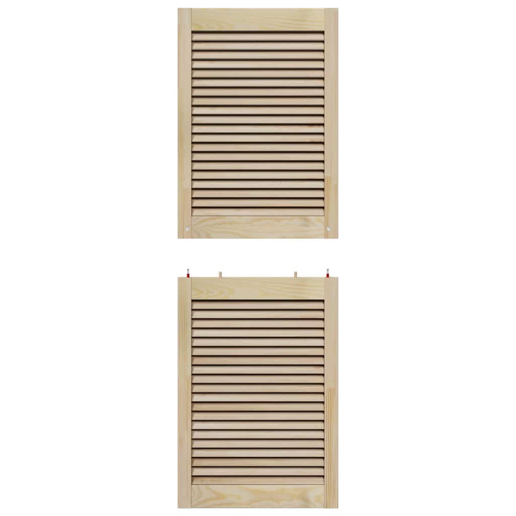 Kaapin Ovi Luonnollinen 49,5 X 2,1 X 140,5 Cm Massiivinen Mänty