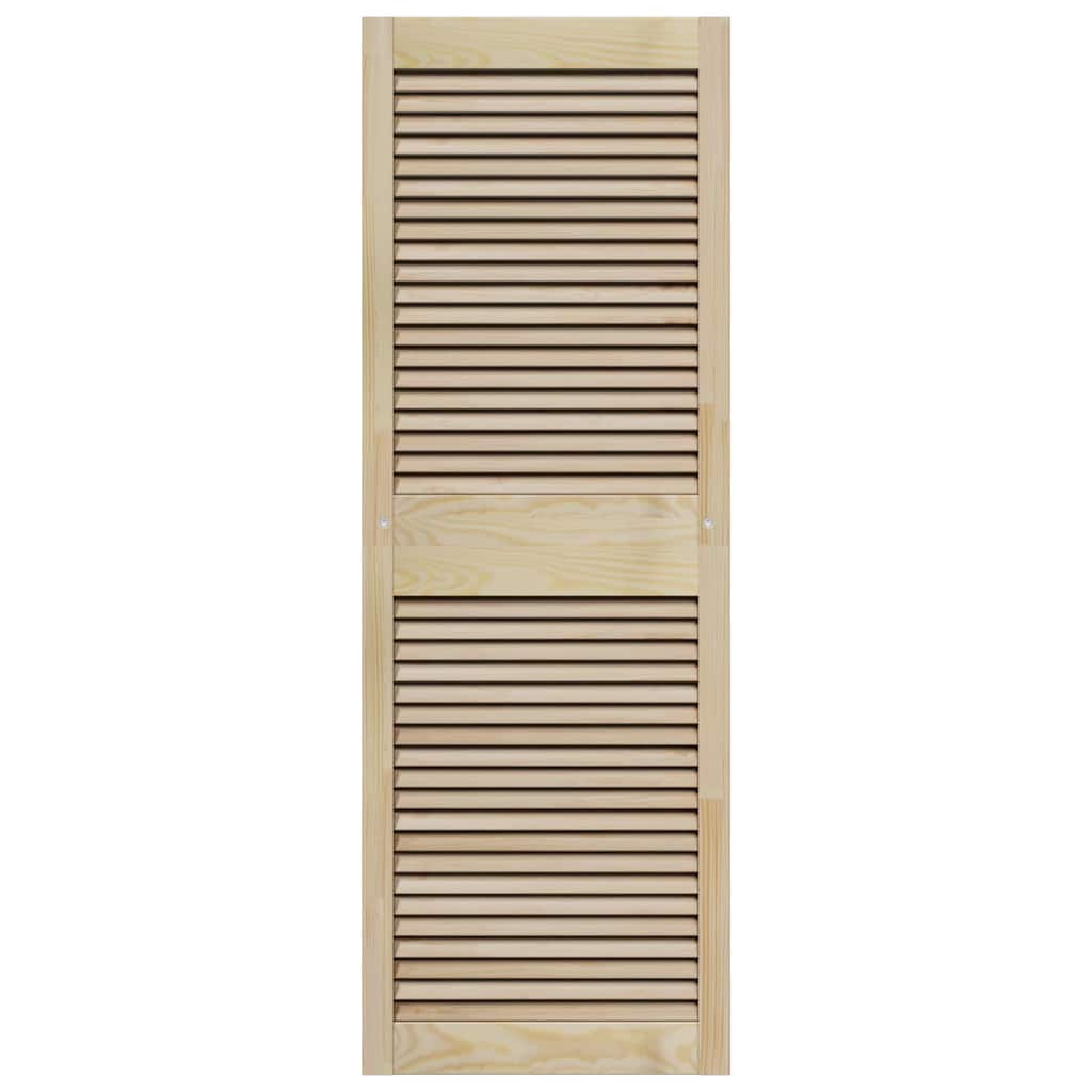 Kaapin Ovi Ovella 2 Pcs Luonnollinen 49,5 X 2,1 X 140,5 Cm