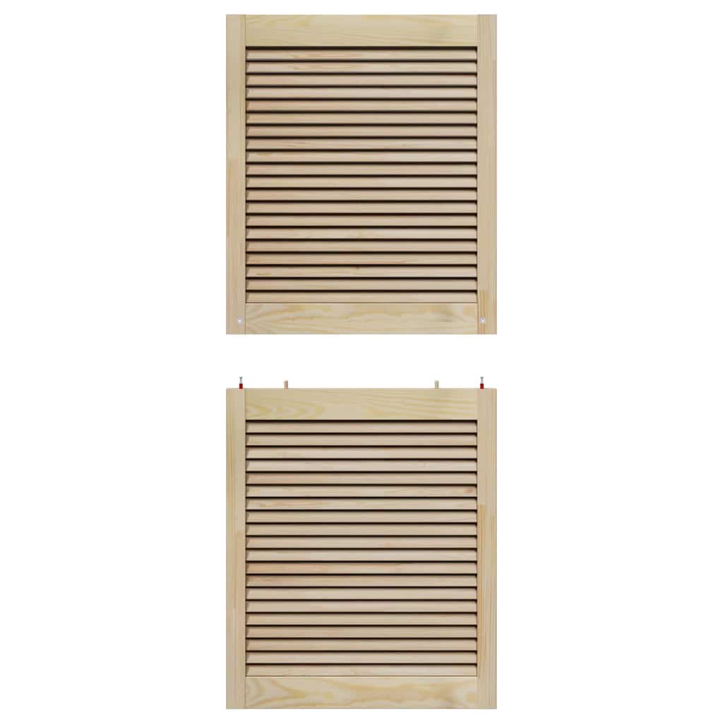 Kaapin Ovi Luonnollinen 140,5 X 2,1 X 59,5 Cm Massiivinen Mänty