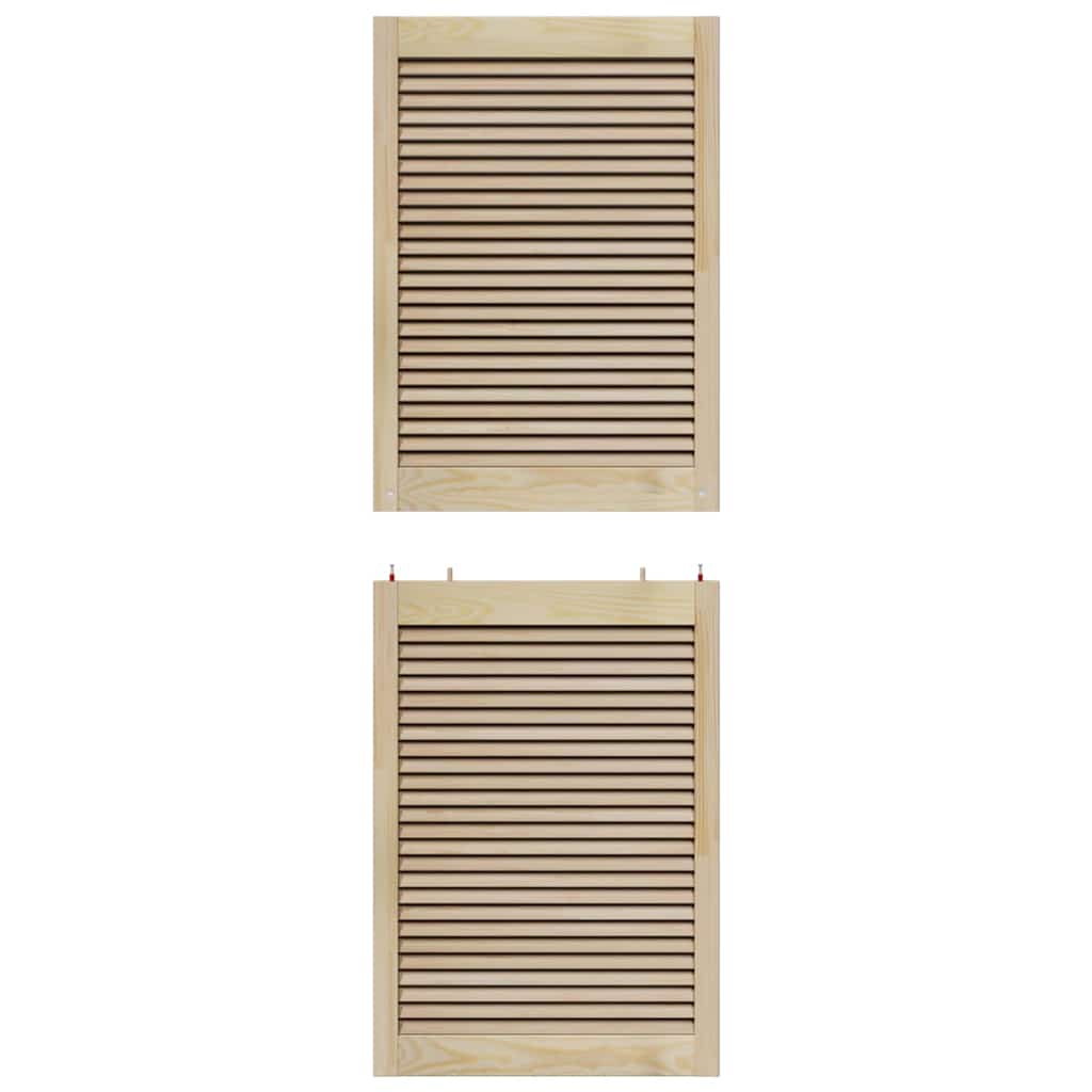 Kaapin Ovi Ovella 2 Pcs Luonnollinen 170 X 2,1 X 59,5 Cm
