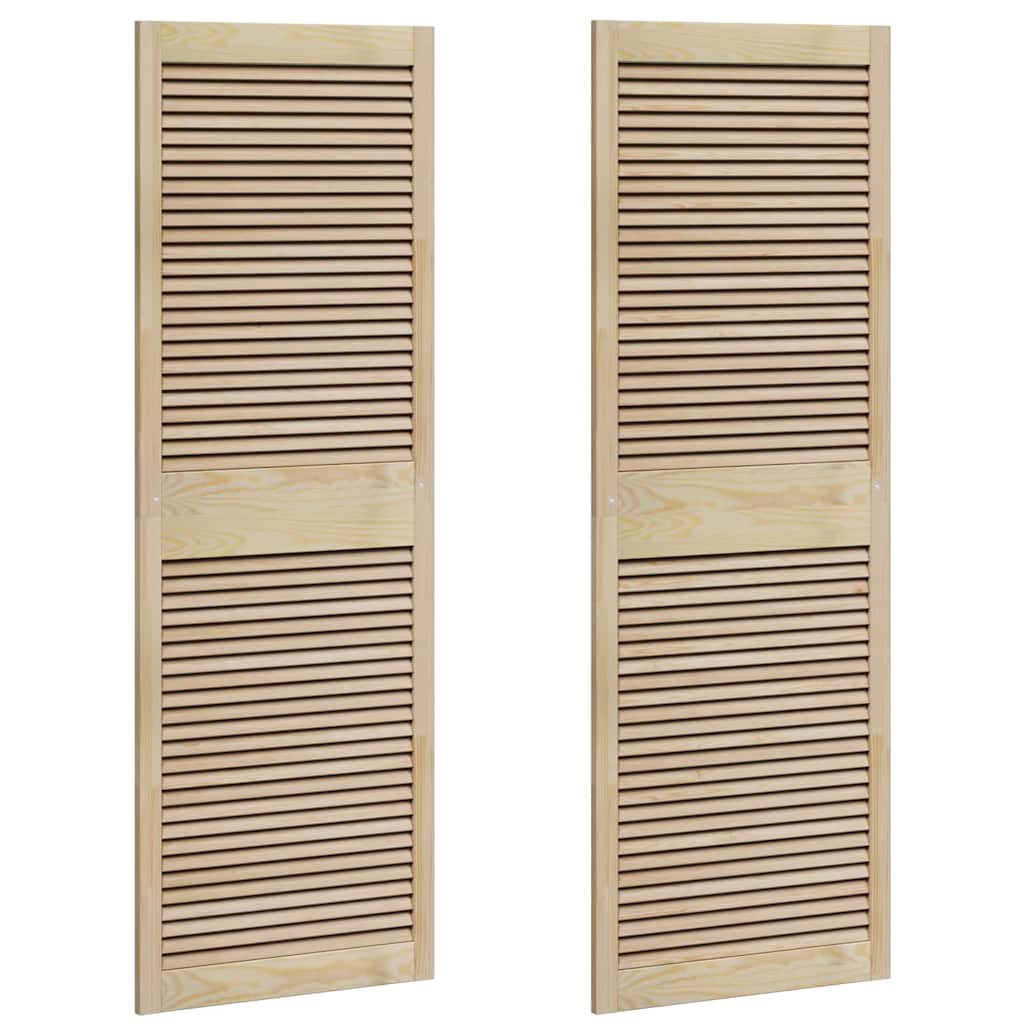 Kaapin Ovi Ovella 2 Pcs Luonnollinen 170 X 2,1 X 59,5 Cm
