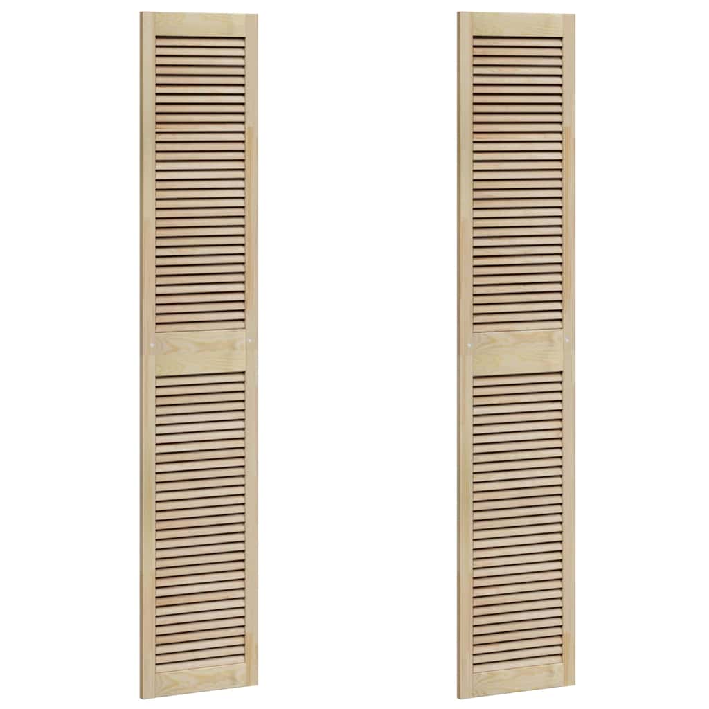 Kaapin Ovi Ovella 2 Pcs Luonnollinen 201 X 2,1 X 39,5 Cm