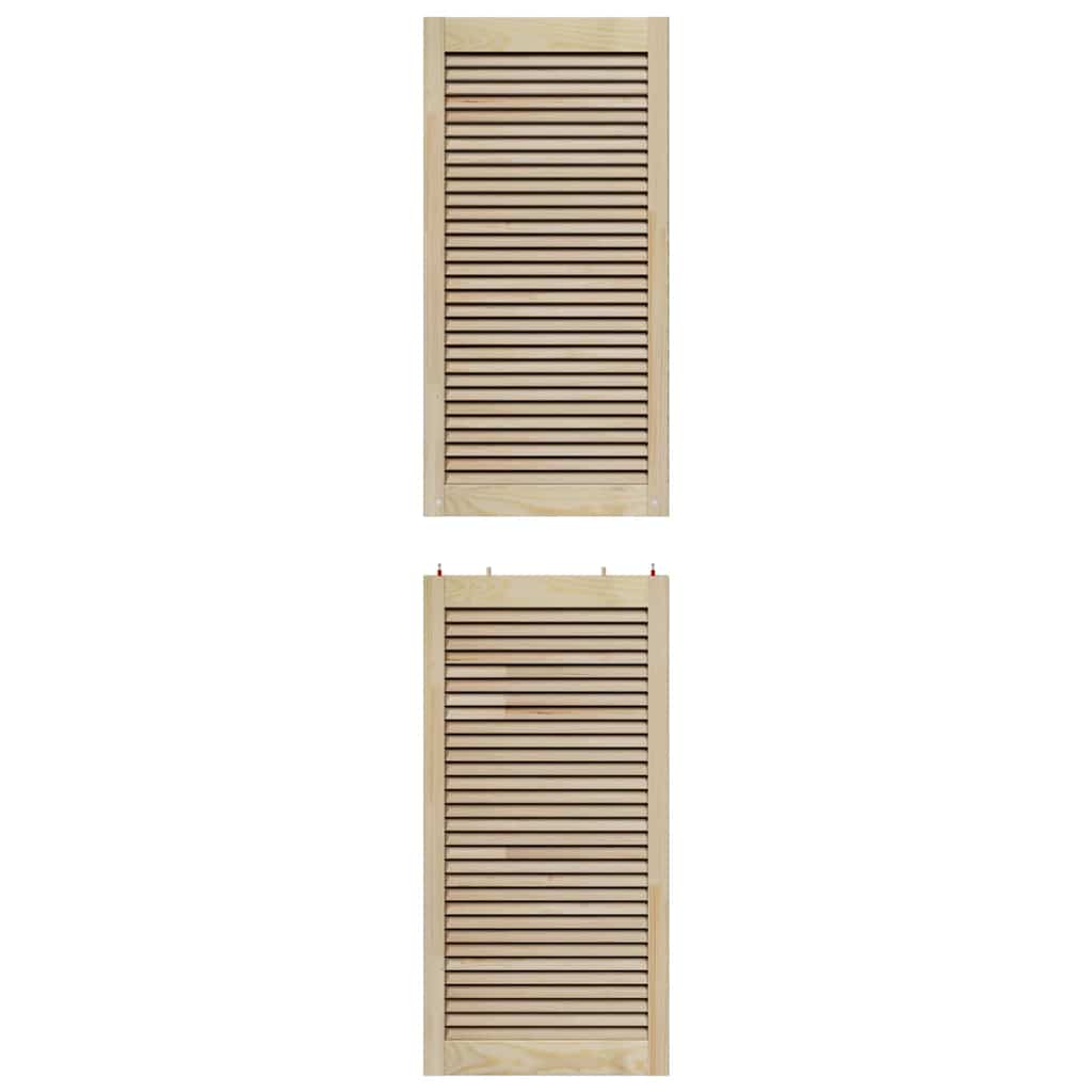 Kaapin Ovi Ovella 2 Pcs Luonnollinen 201 X 2,1 X 49,5 Cm