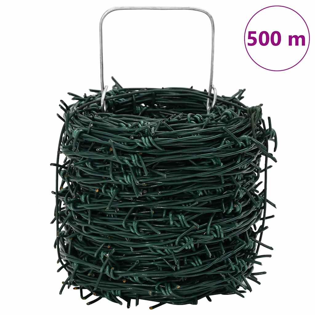 Piikkilanka Vihreä 100 M Kuumasinkitty Teräs