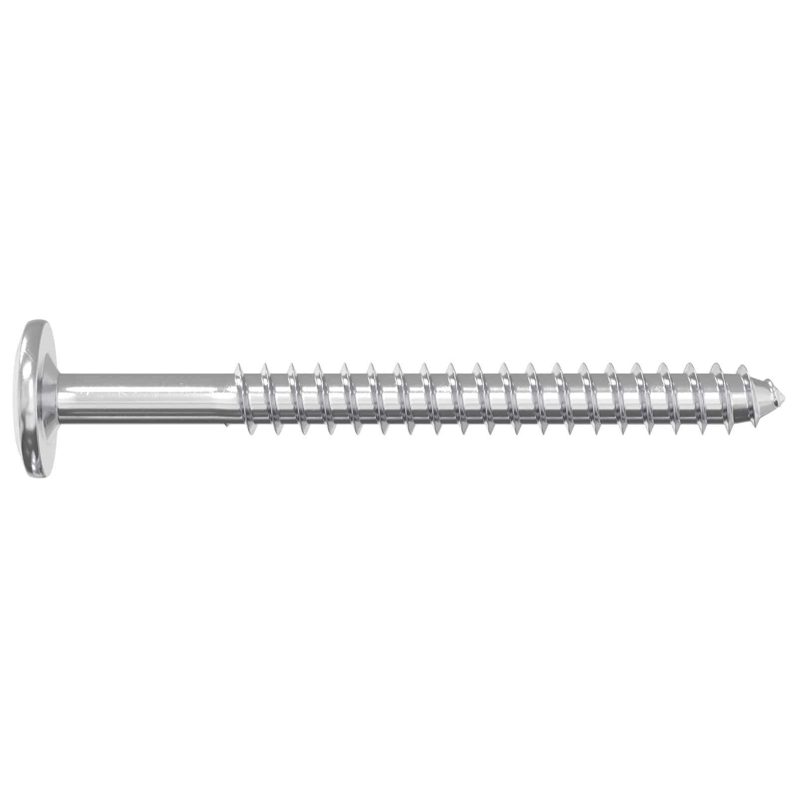 Puuruuvit 2 Pcs Hopea M6 X 70 Mm Teräs
