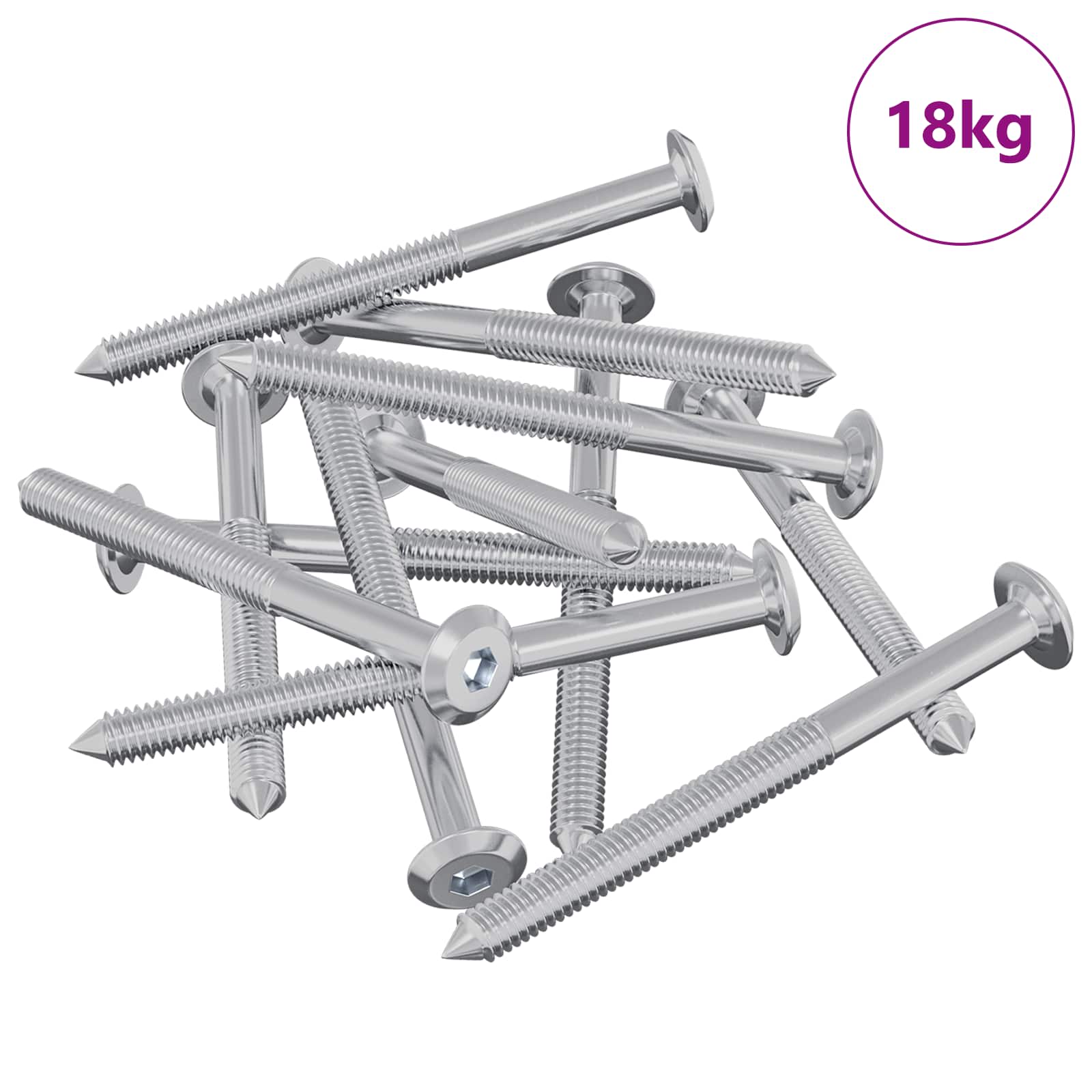 Huonesiivousruuvit 1400 Pcs Hopea Teräs
