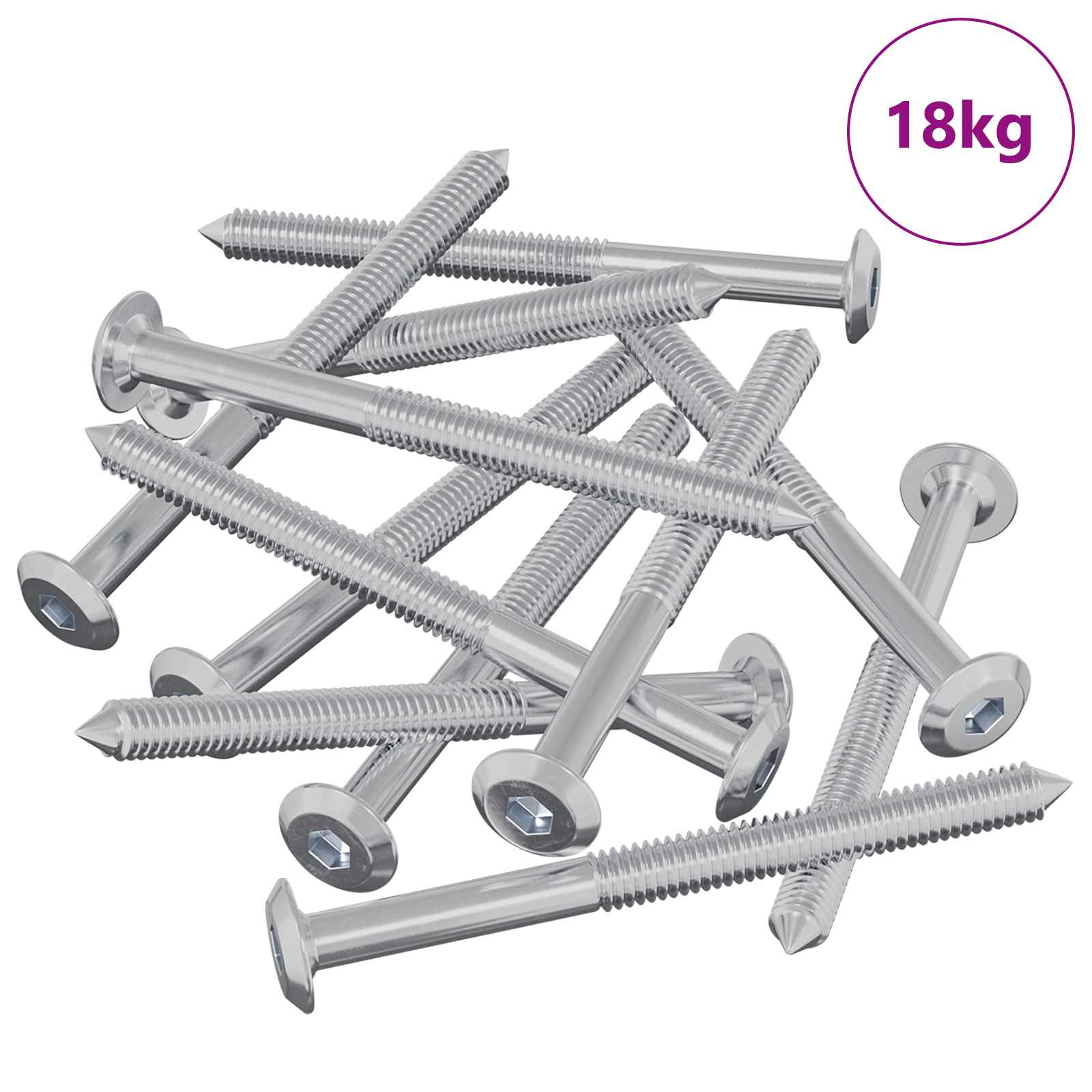 Huonesiivousruuvit 1200 Pcs Hopea Teräs