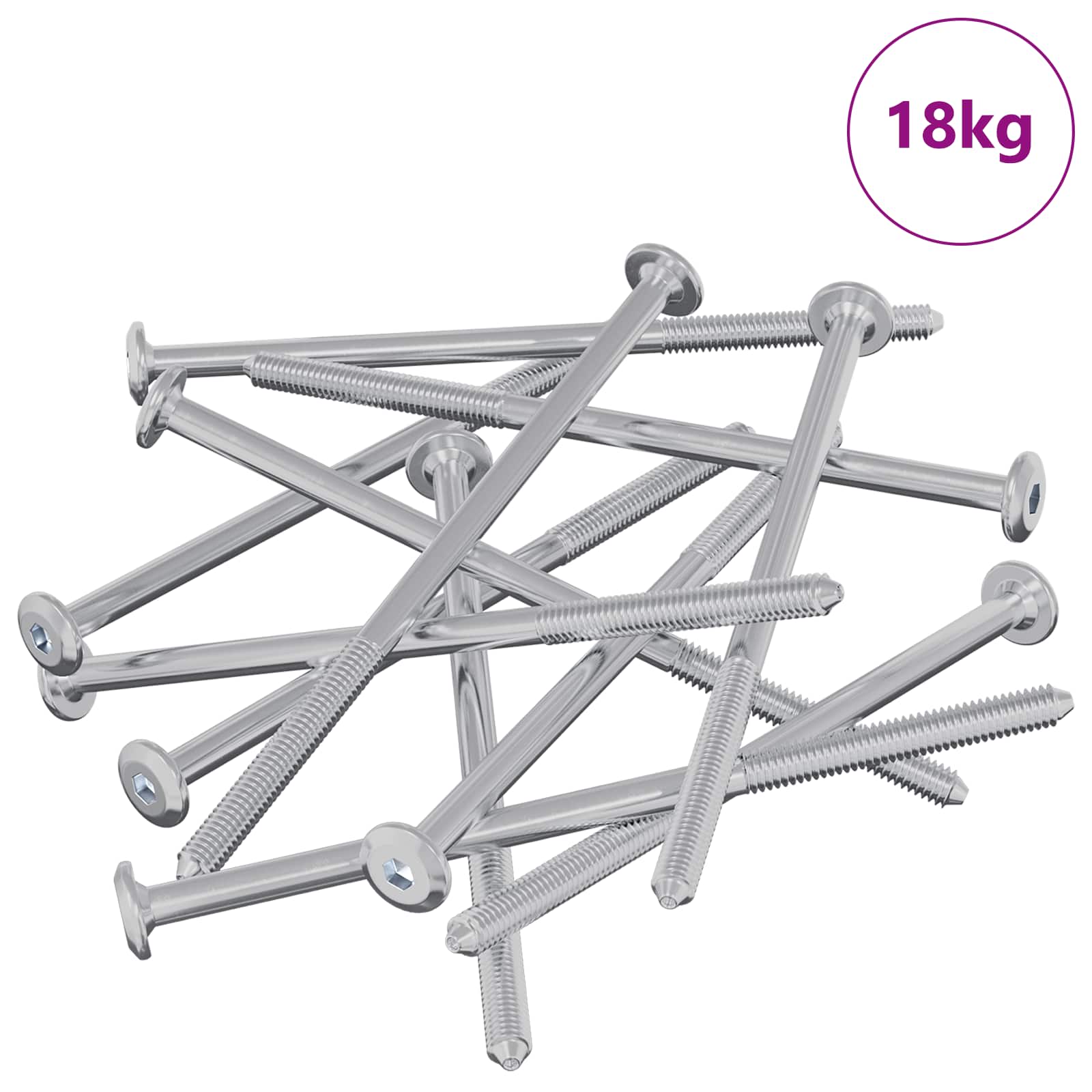 Huonesiivousruuvit 800 Pcs Hopea Teräs