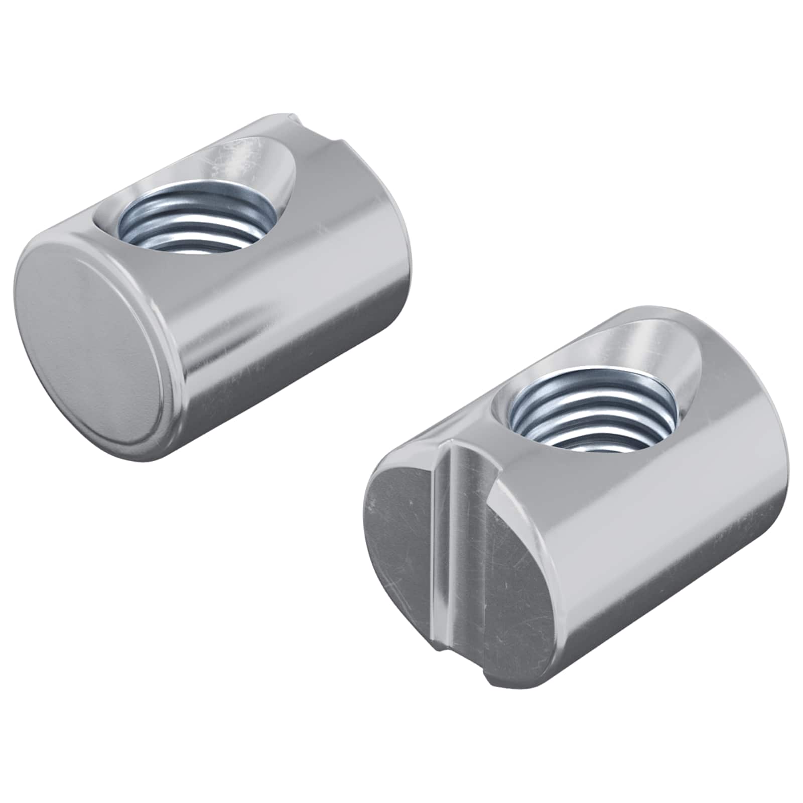 Barrel-Pultit 2 Pcs Hopea M6 X 13 Mm Metalli
