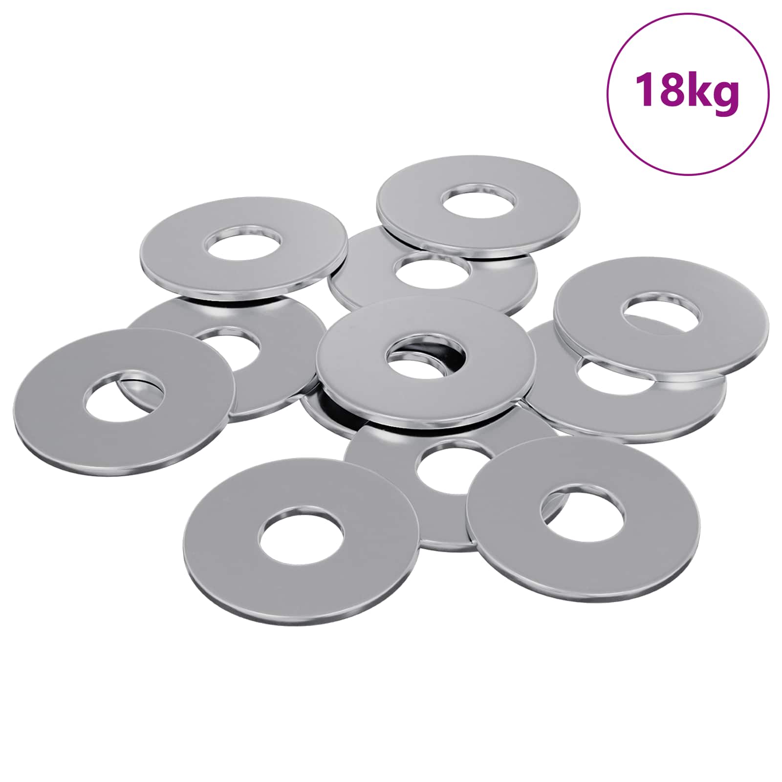 Mutterit 9000 Pcs Hopea Rauta