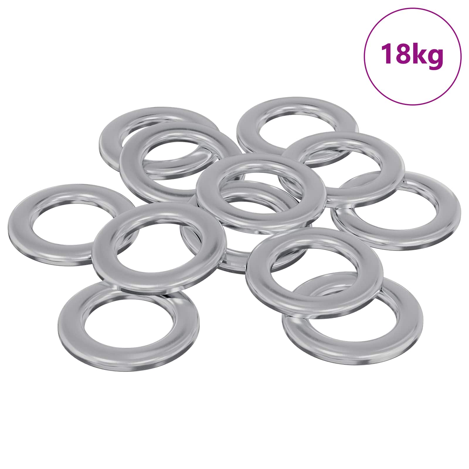 Mutterit 52941 Pcs Hopea Rauta