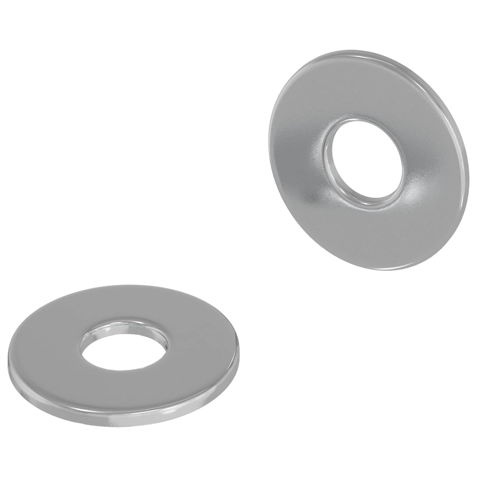 Mutterit 2 Pcs Hopea 12 X 12 X 1,2 Cm Rauta