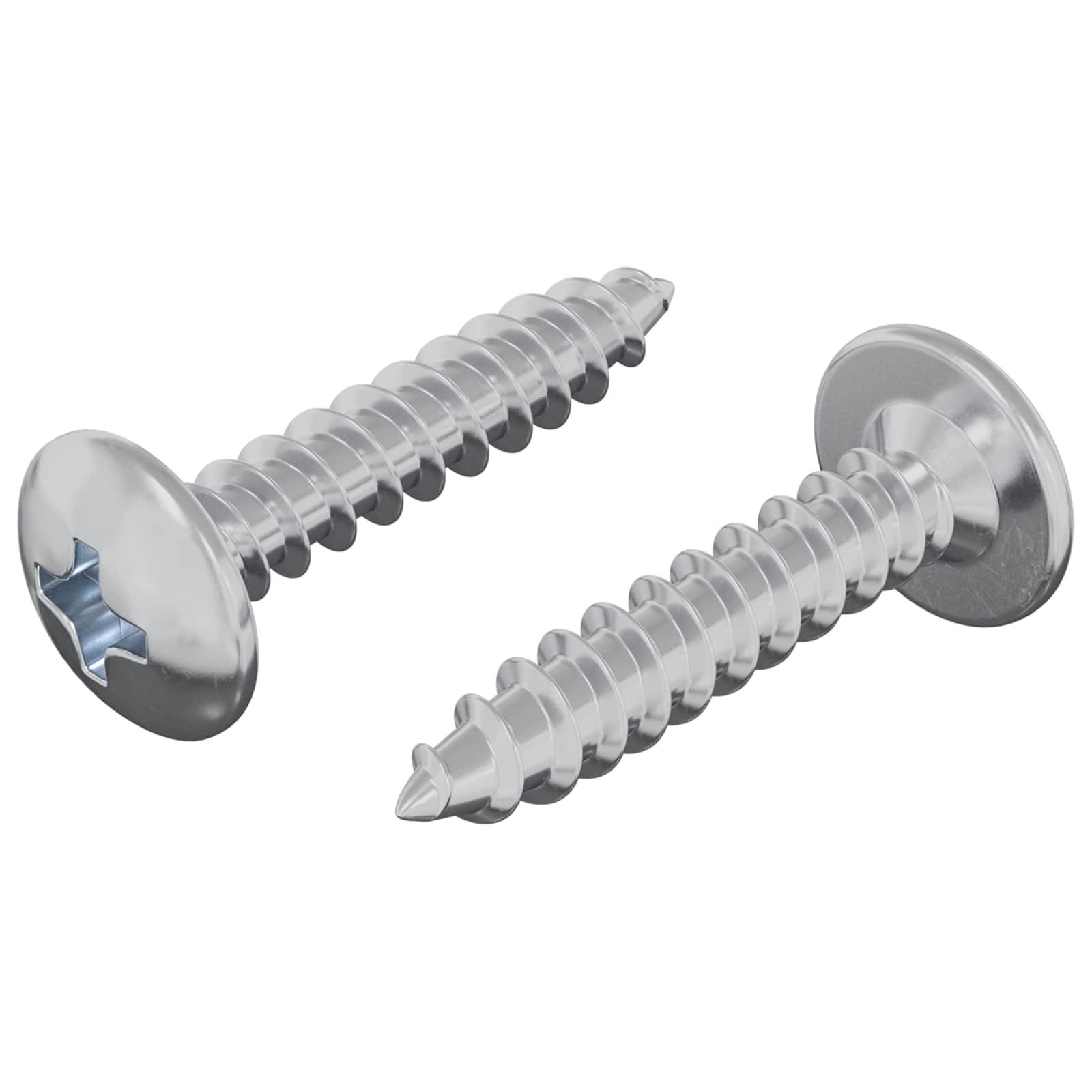 Itsekiertevä Kynsi 2 Pcs Sinkitty 4 X 20 Mm Teräs