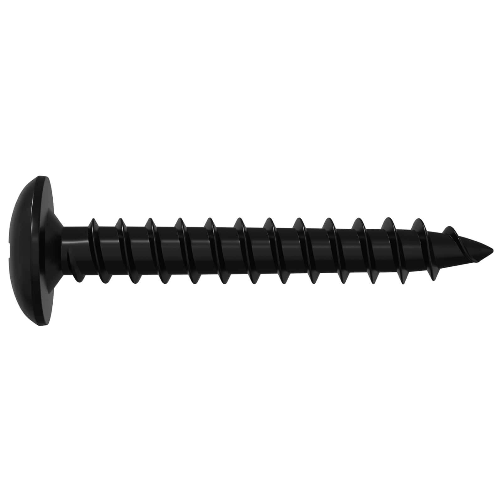 Itsekiertevä Kynsi 2 Pcs Musta 4 X 25 Mm Teräs