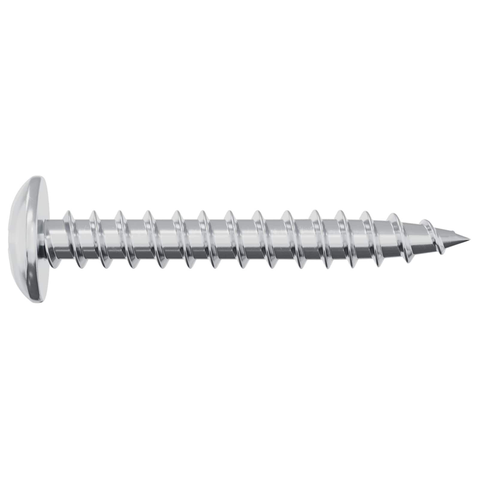 Puuruuvi 2 Pcs Hopea M4 X 28 Mm Rauta