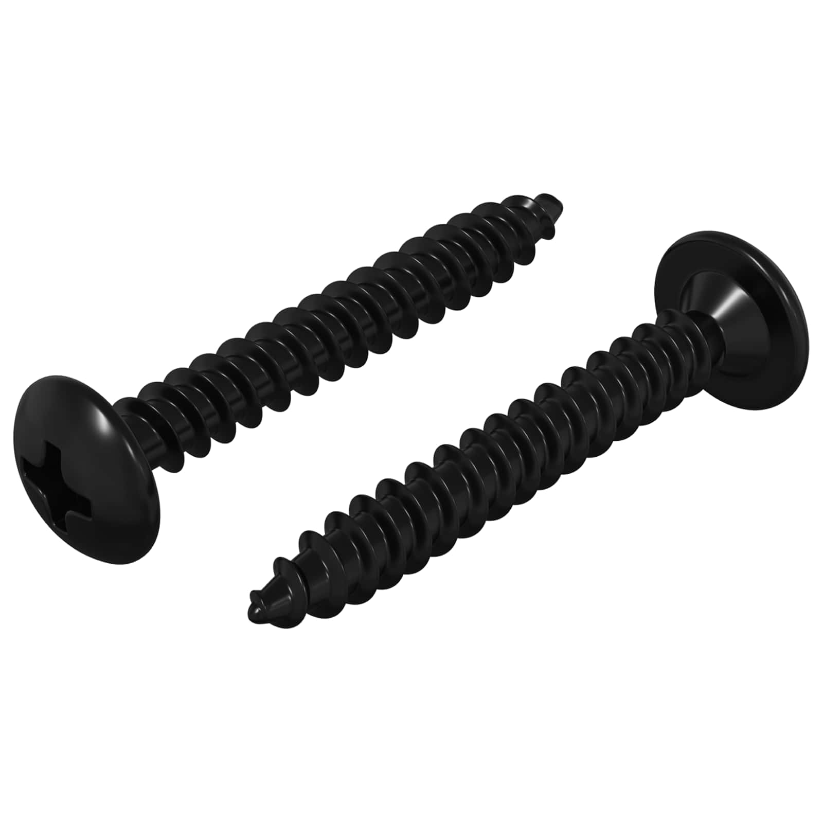 Kierre Kynsi 2 Pcs Musta M4 X 28 Mm Teräs