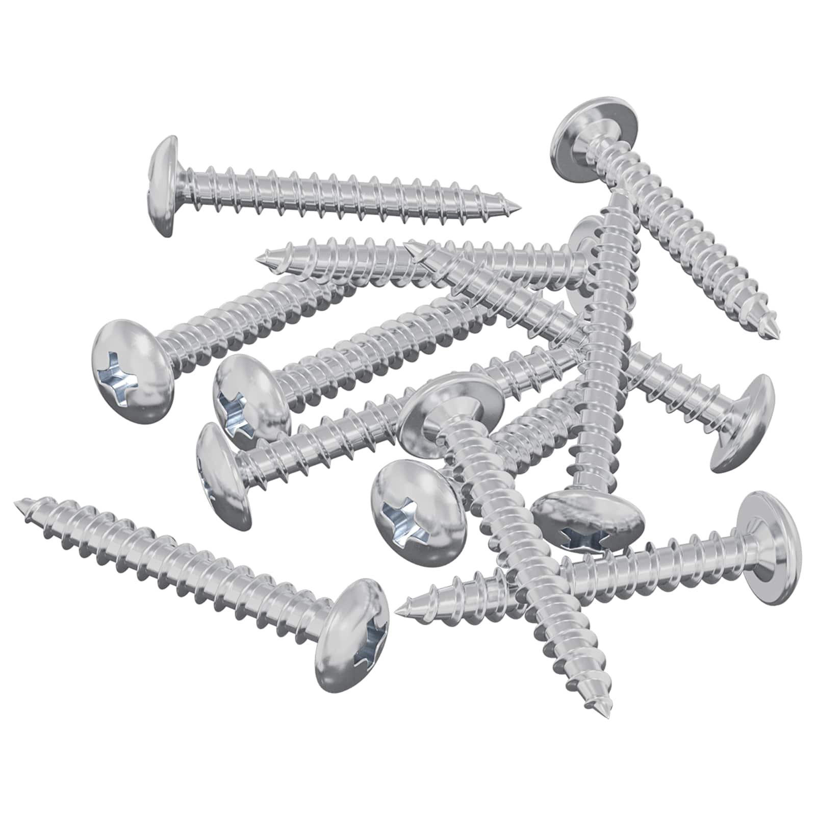 Puuruuvit 8451 Pcs Hopea Teräs