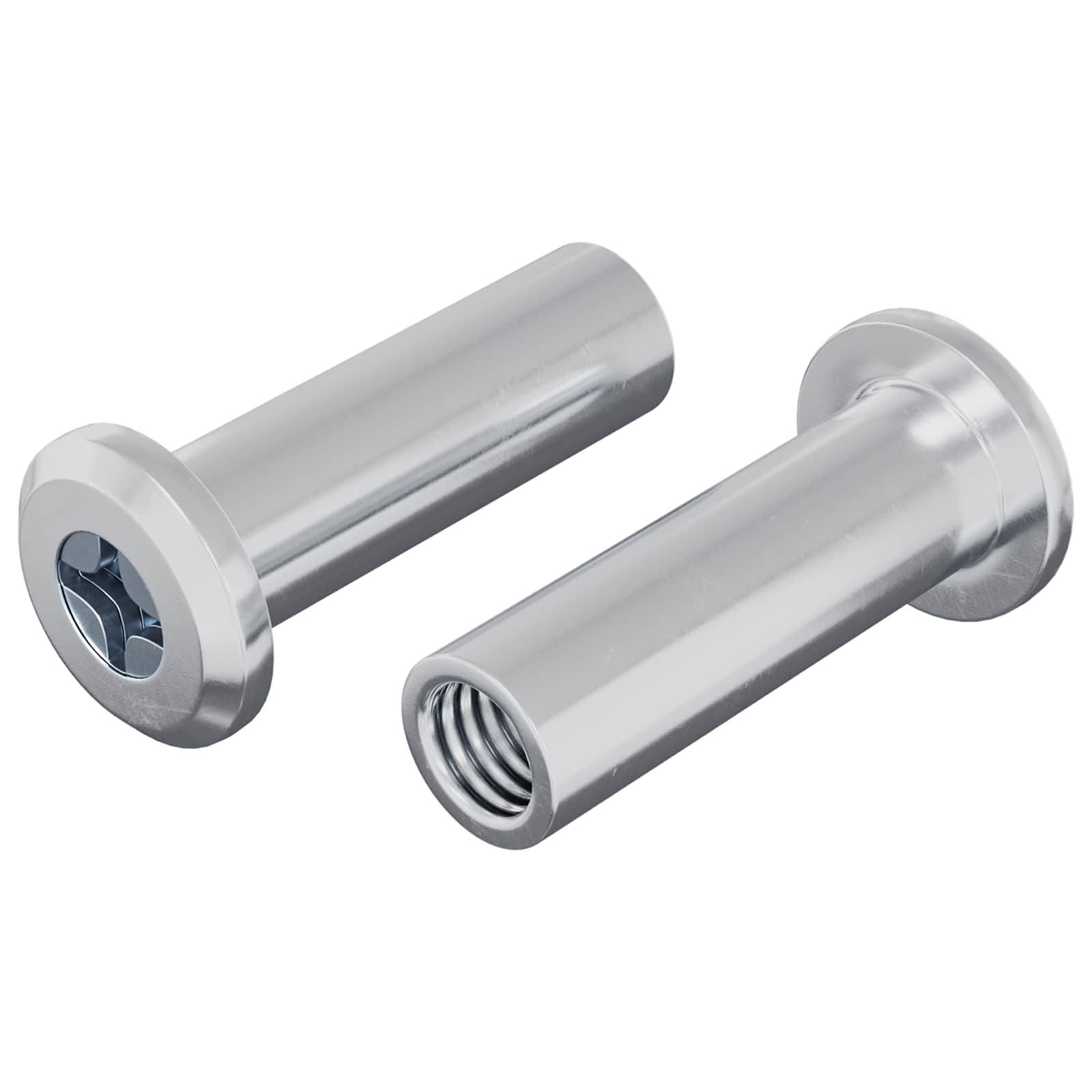 Lukituspultti 2 Pcs Hopea M6 X 25 Mm Teräs