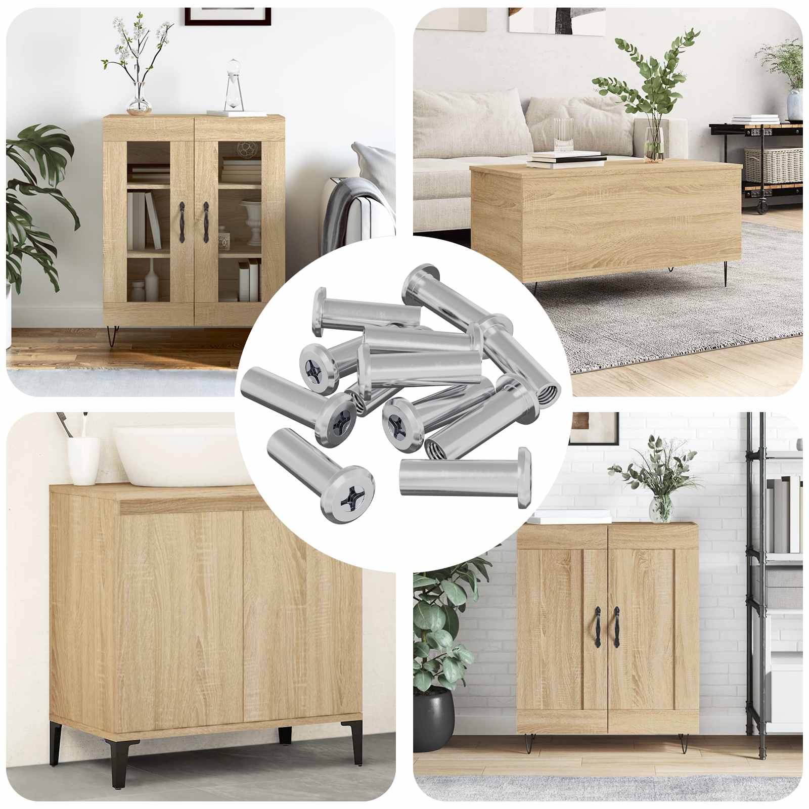 Lukituspultti 2857 Pcs Hopea Teräs