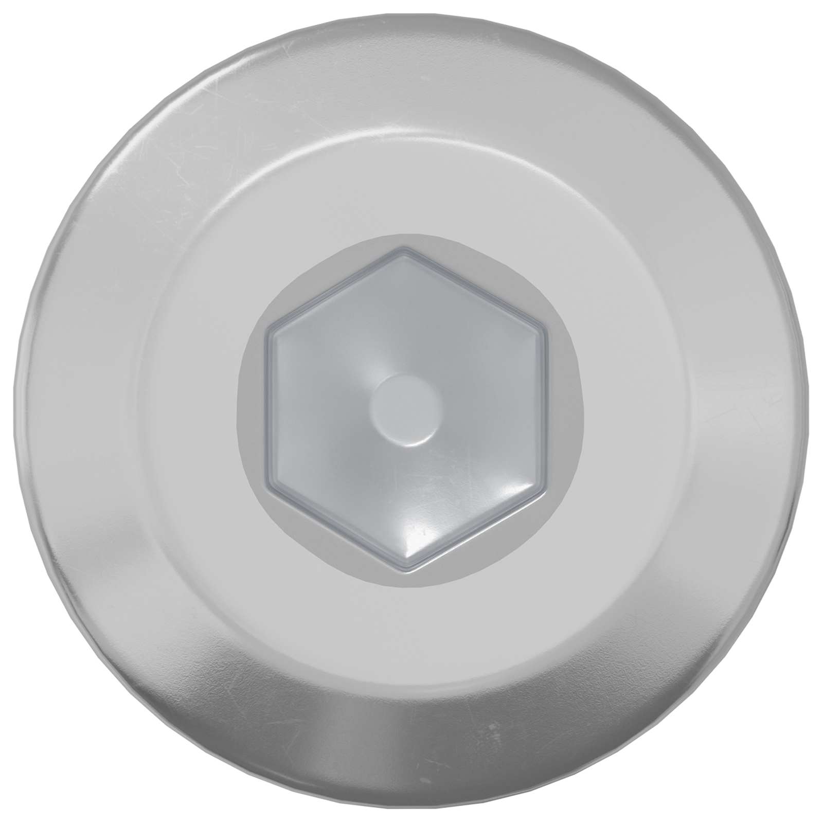 Päätylukitusruuvi 2 Pcs Hopea M6 X 35 Mm Teräs
