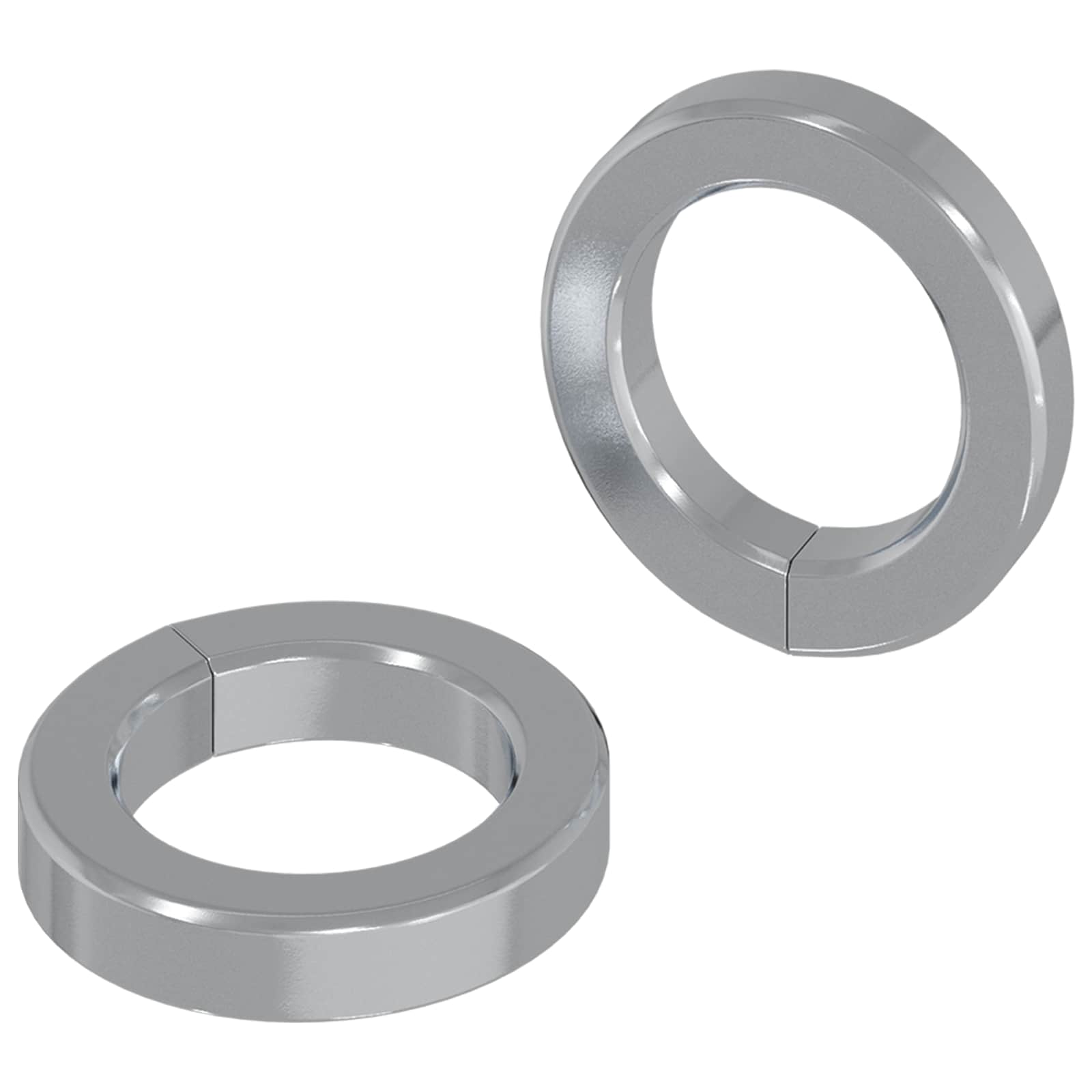 Jousipesa 2 Pcs Valkoinen 13 X 1 Mm Rauta