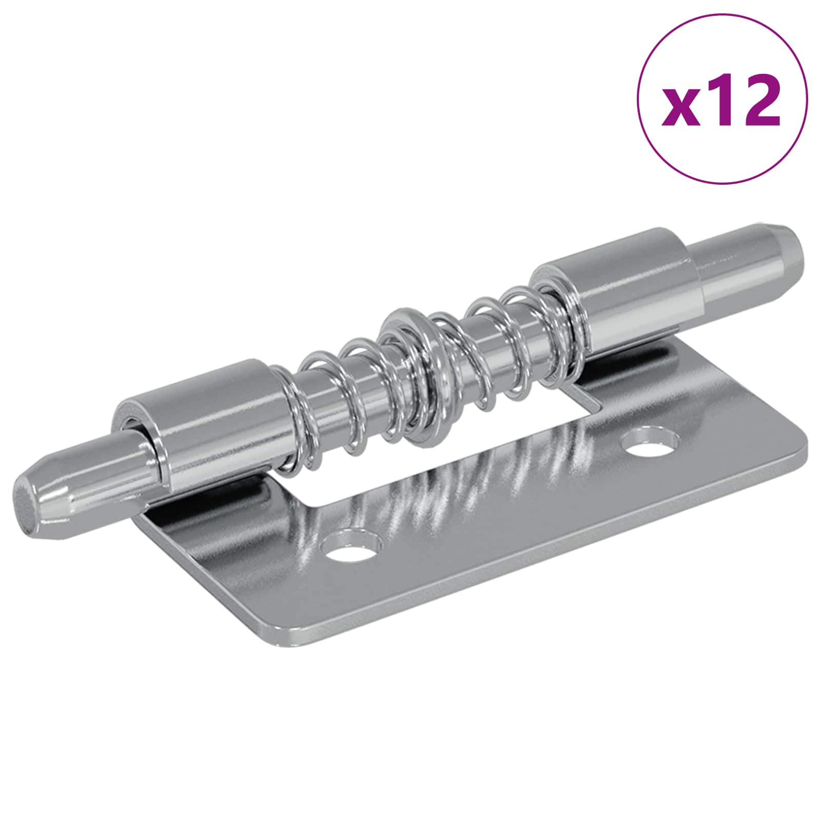 Lukko 12 Pcs Hopea 46 X 17 X 1,2 Mm Teräs