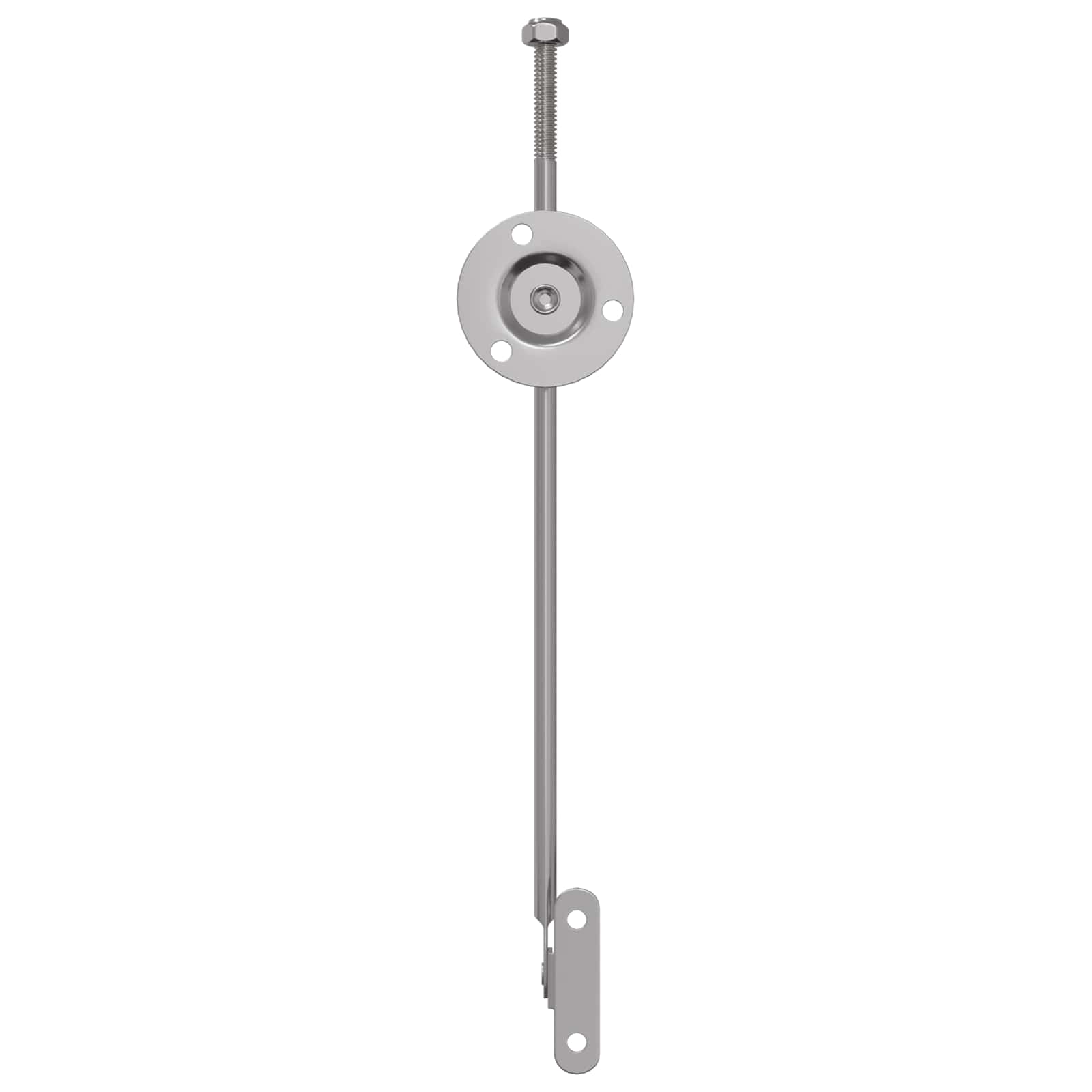 Vetojänteitä 2 Pcs Hopea 190 Mm Rauta
