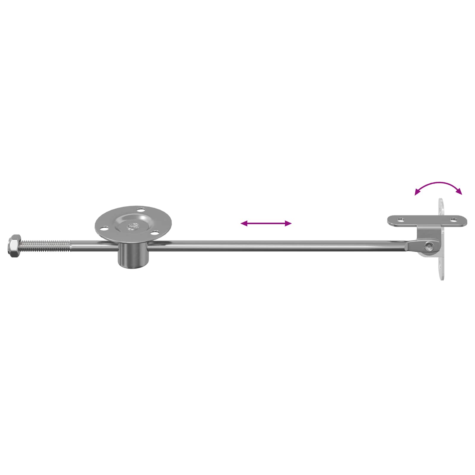 Vetojänteitä 12 Pcs Hopea 190 Mm Metalli