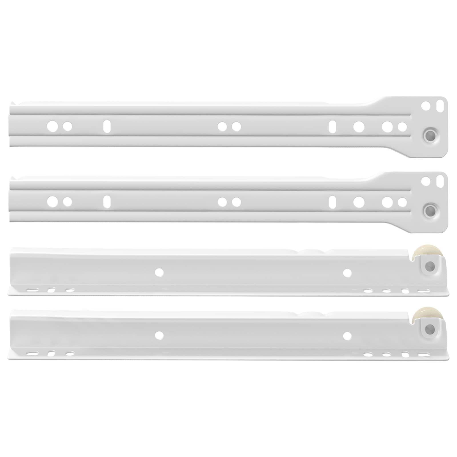 Laatikkosanka 12 Pcs Valkoinen 250 Mm Teräs