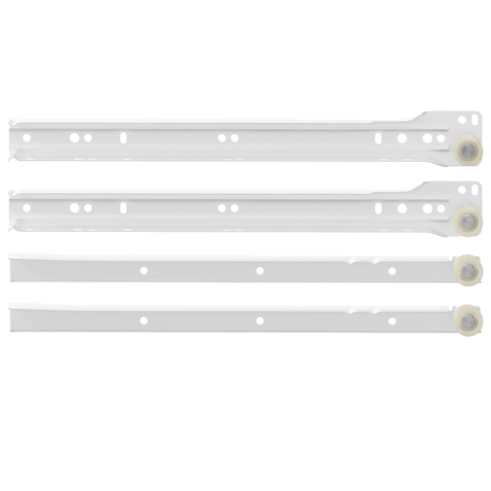 Laatikkosanka 2 Pcs Valkoinen 300 Mm Teräs