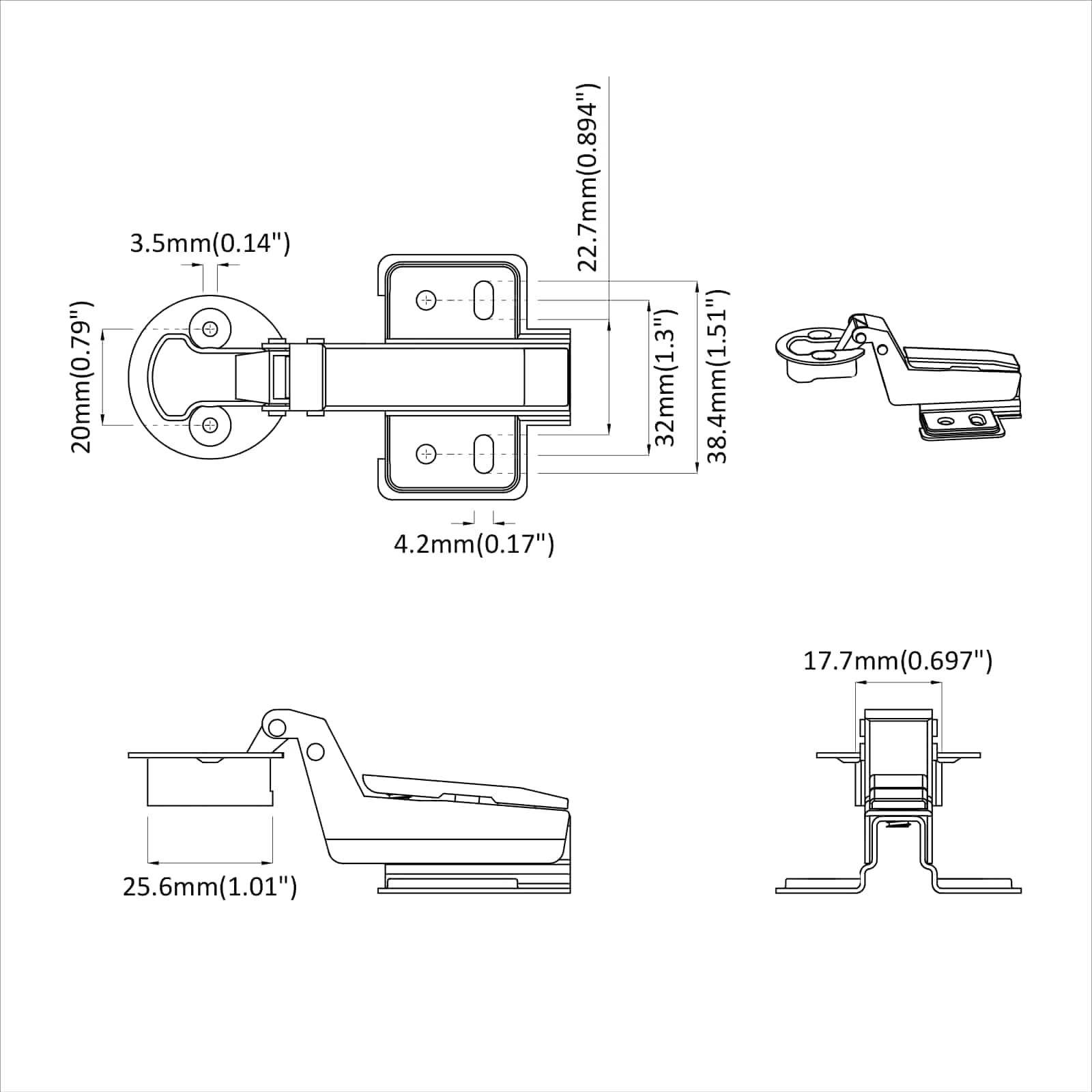 Sarana 12 Pcs Hopea 35 Mm Rauta