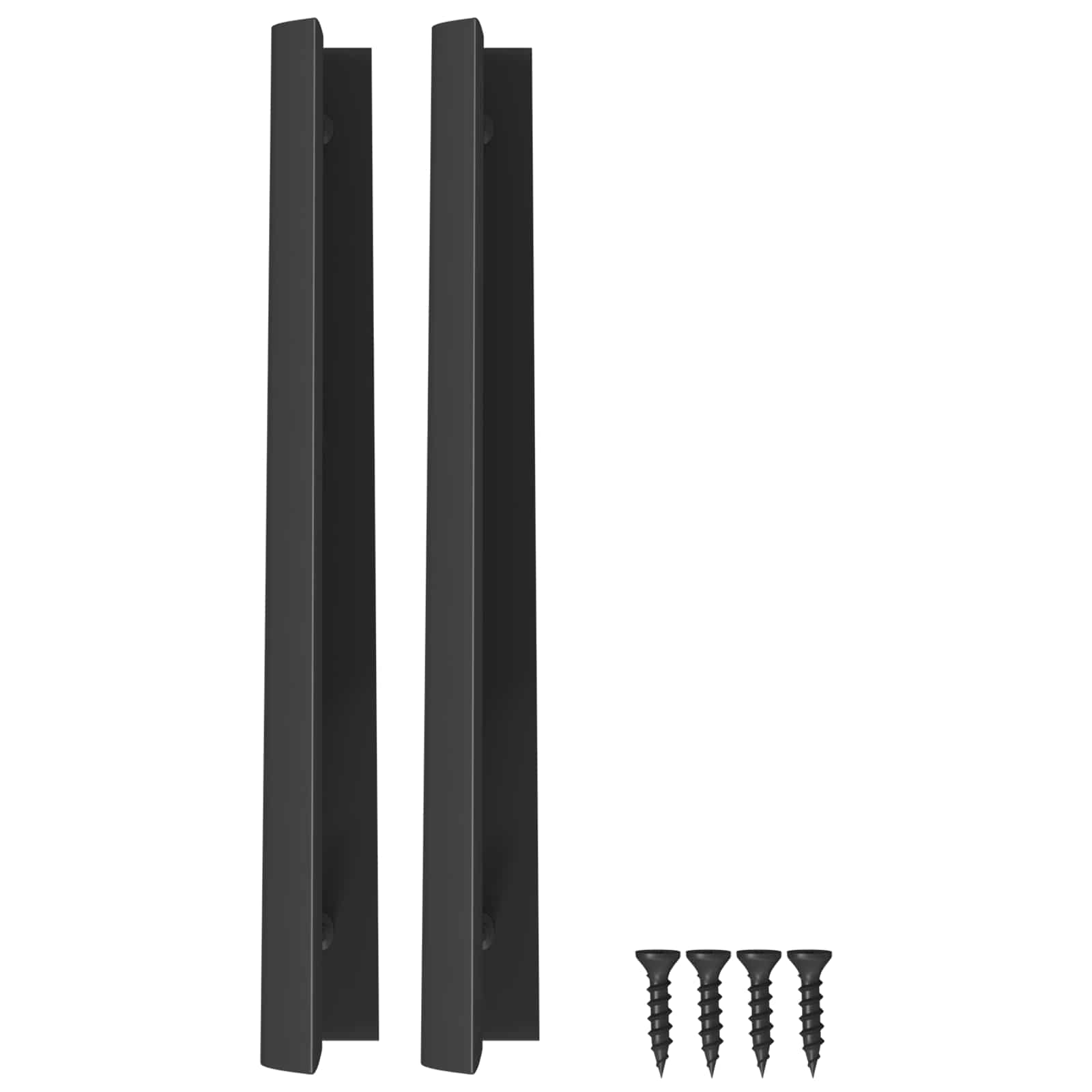Kahva 12 Pcs Musta 120 X 39.6 X 17 Mm Alumiini