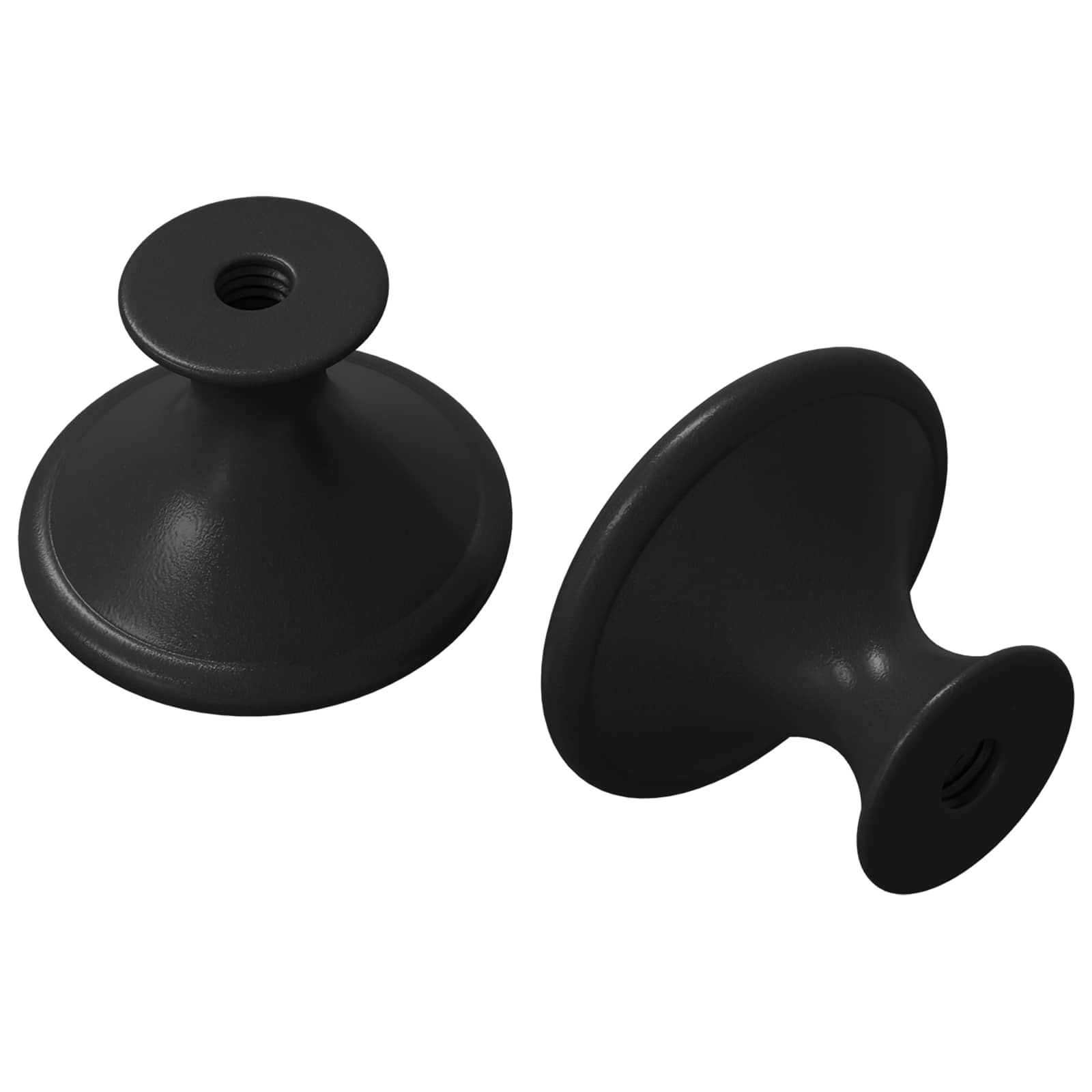 Kahva 2 Pcs Musta Ø30 Mm Alumiini