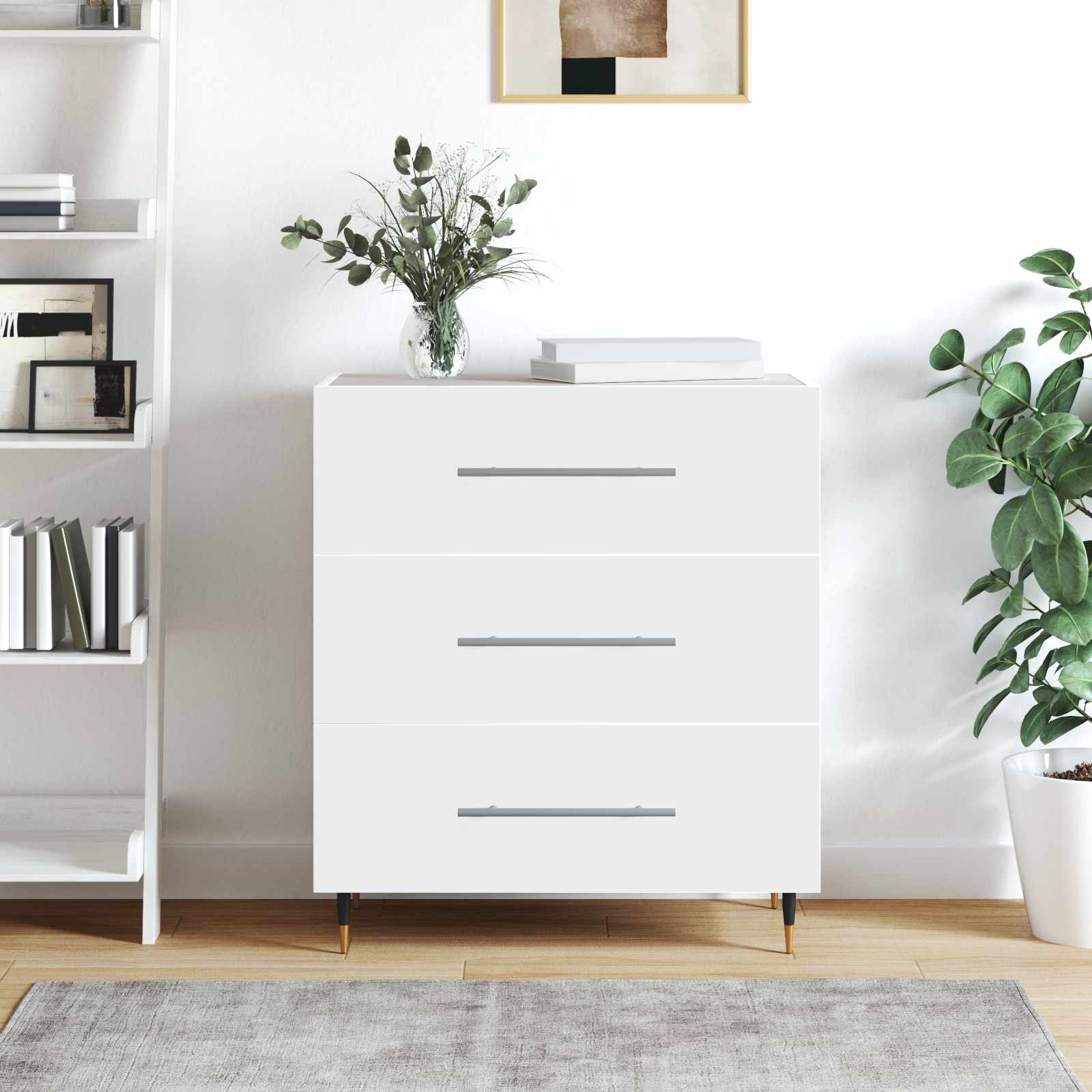 Kaappikahva 12 Pcs Hopea 300 Mm Ruostumaton Teräs