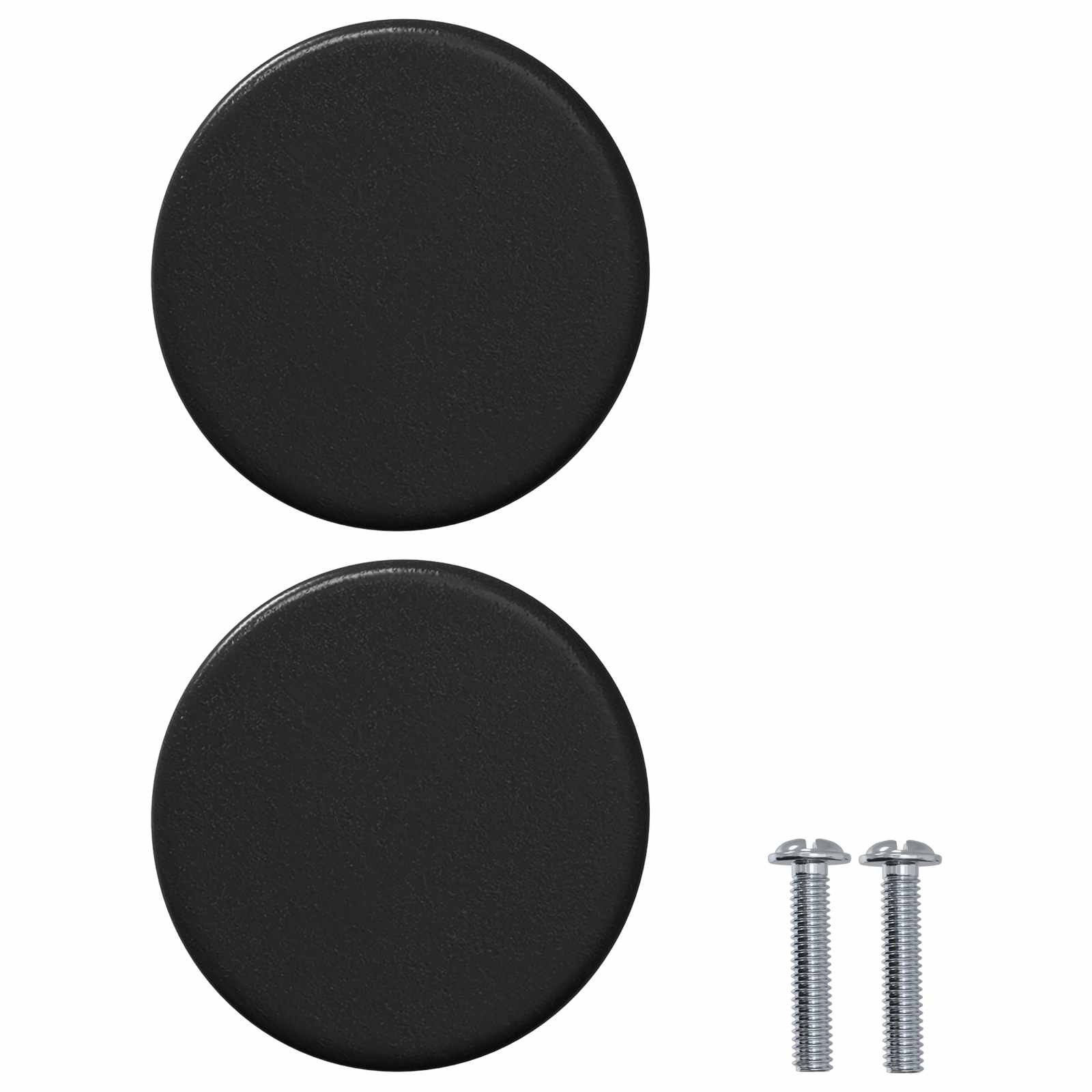 Kaappikahva 12 Pcs Musta 18 X 23 Mm Rauta