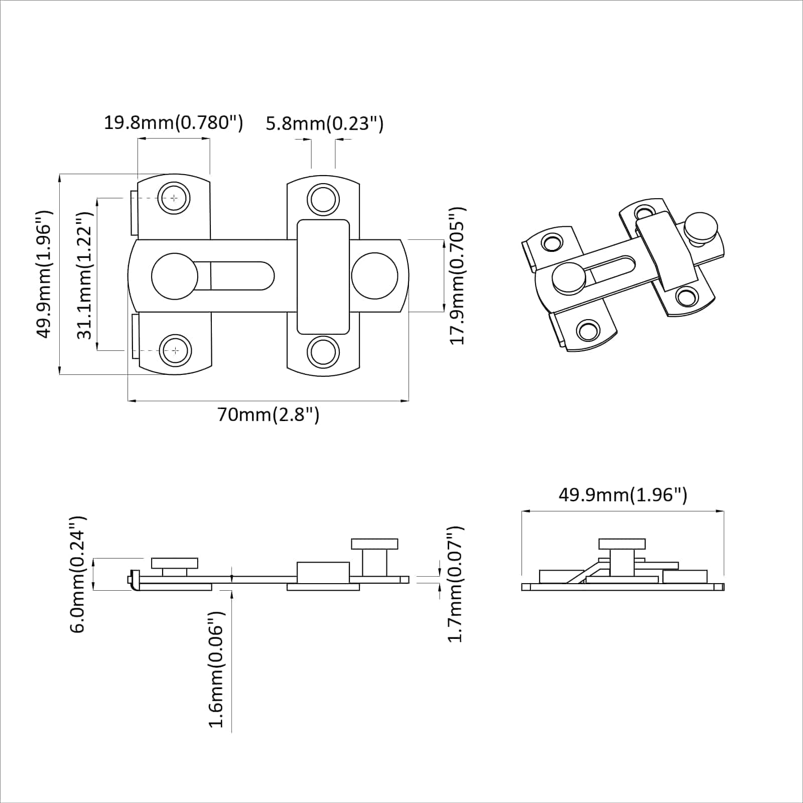 Oven Salpa 423 Pcs Hopea 70 X 8 Mm Teräs