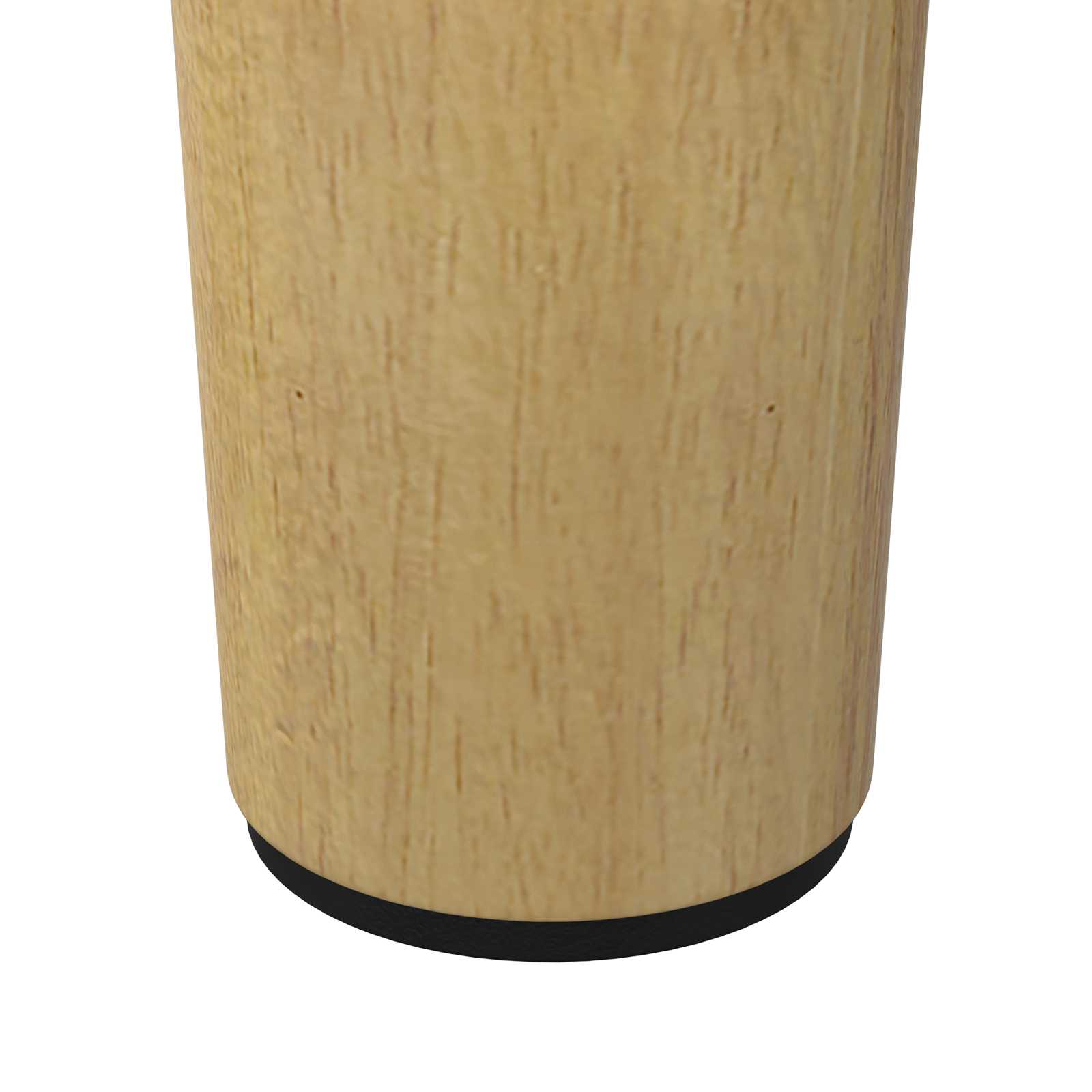Huonekalujalat 12 Pcs Ruskea Ø 44 X 100 Mm Tiheä Eukalyptuspuu