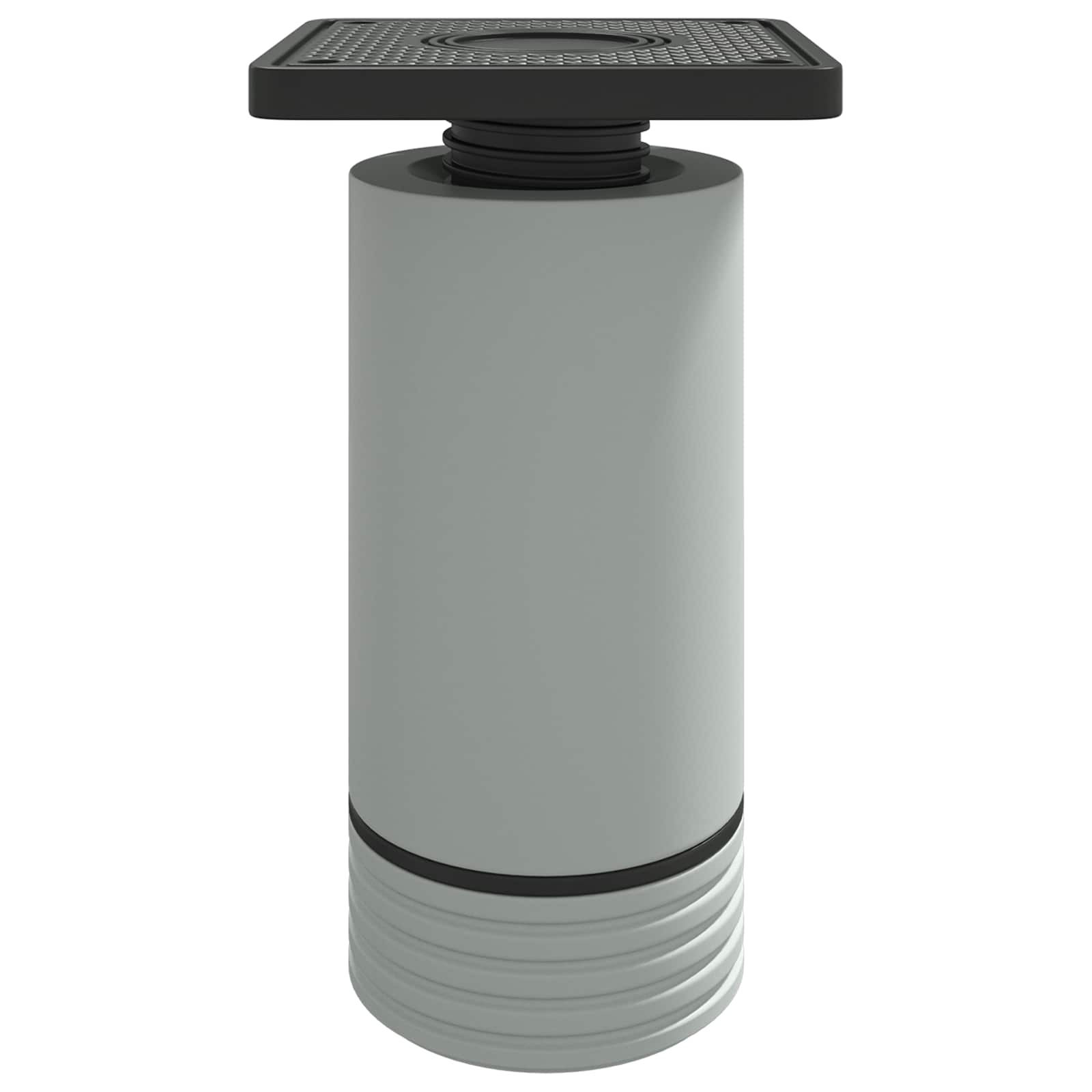 Huonekalujalat Säädettävä 12 Pcs Valkoinen 64 X 64 X 100 Mm Pp