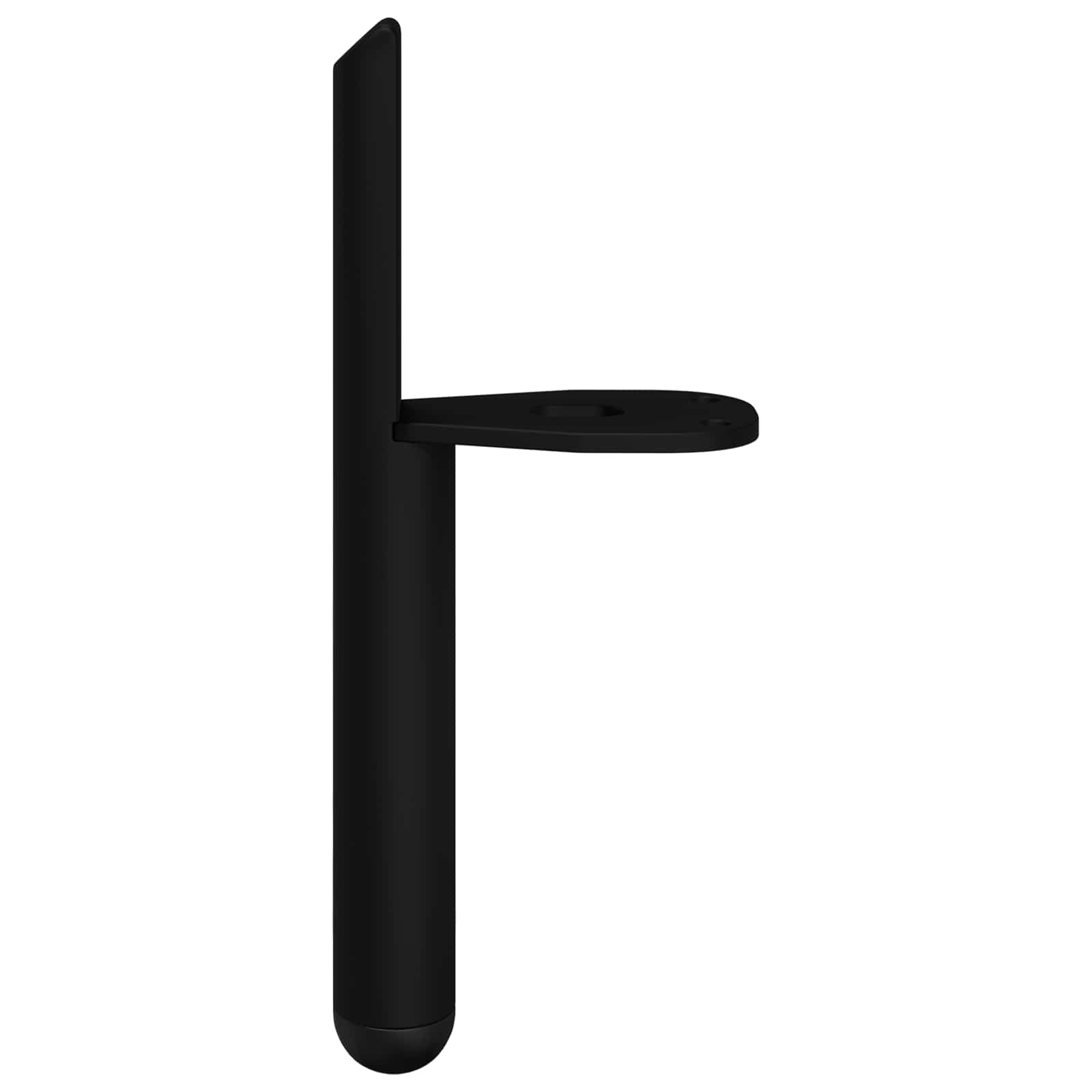 Huonekalujalat 12 Pcs Musta 66 X 36 X 160 Mm Rauta