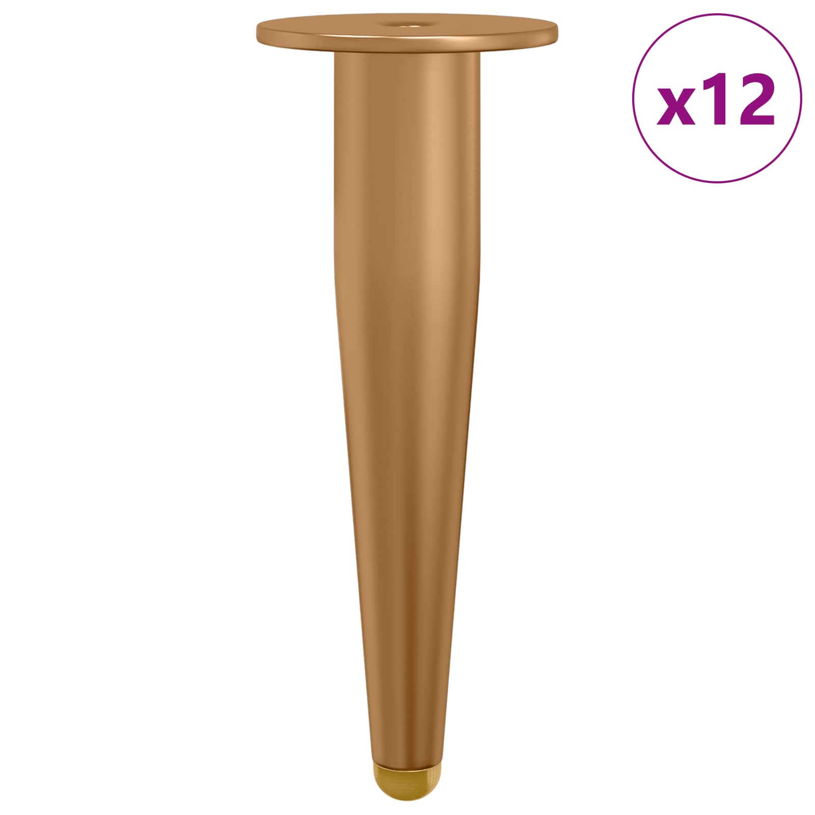 Pystyjalat 12 Pcs Kulta 98 X 40 Mm Rauta