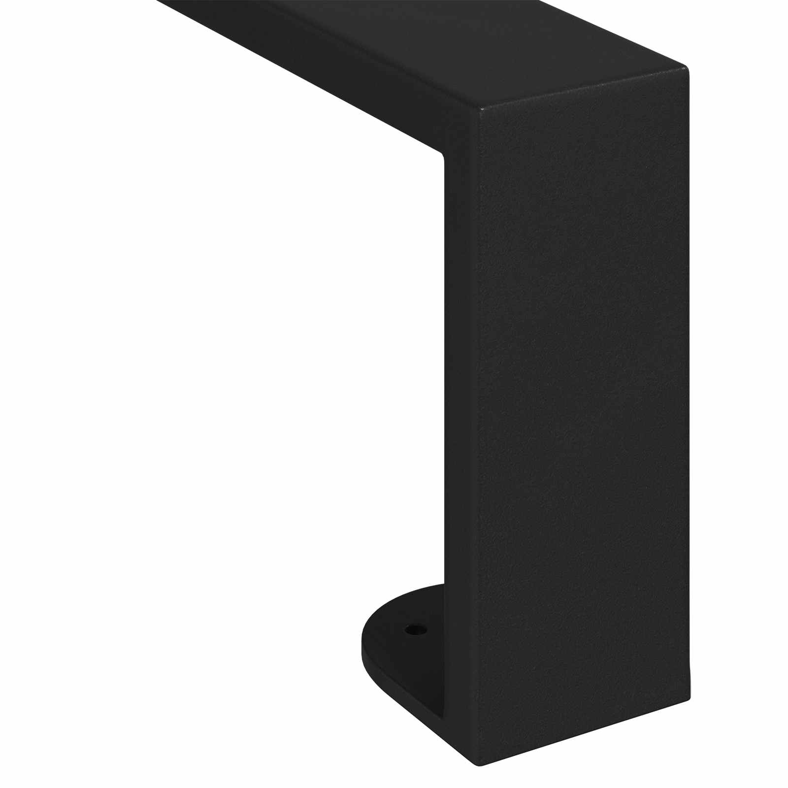 Huonekalujalat 12 Pcs Musta 796 X 40,5 X 100 Mm Rauta