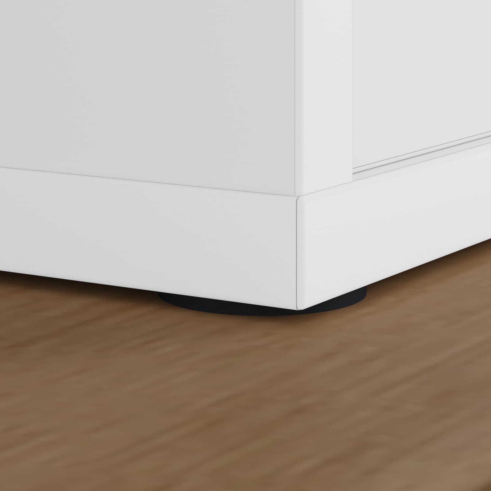 Huonekalujalkojen Padit 2 Pcs Musta Ø 30 X 2 Mm Eva