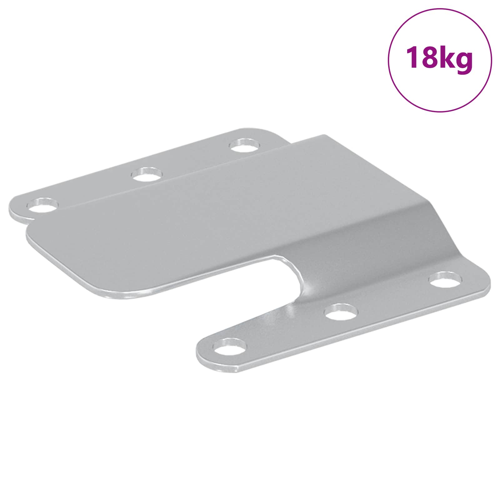 Pinnalle Asennettava Kiinnike 419 Pcs Hopea 75 X 66 X 1,4 Mm