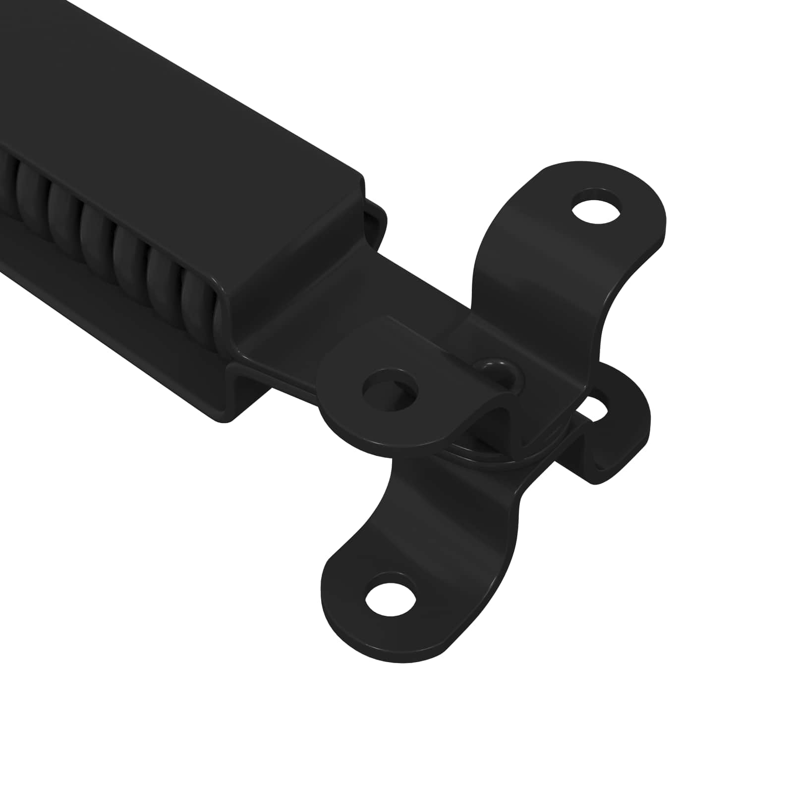 Kannen Tuki Sarana 12 Pcs Musta 192 X 32 X 50 Mm Teräs