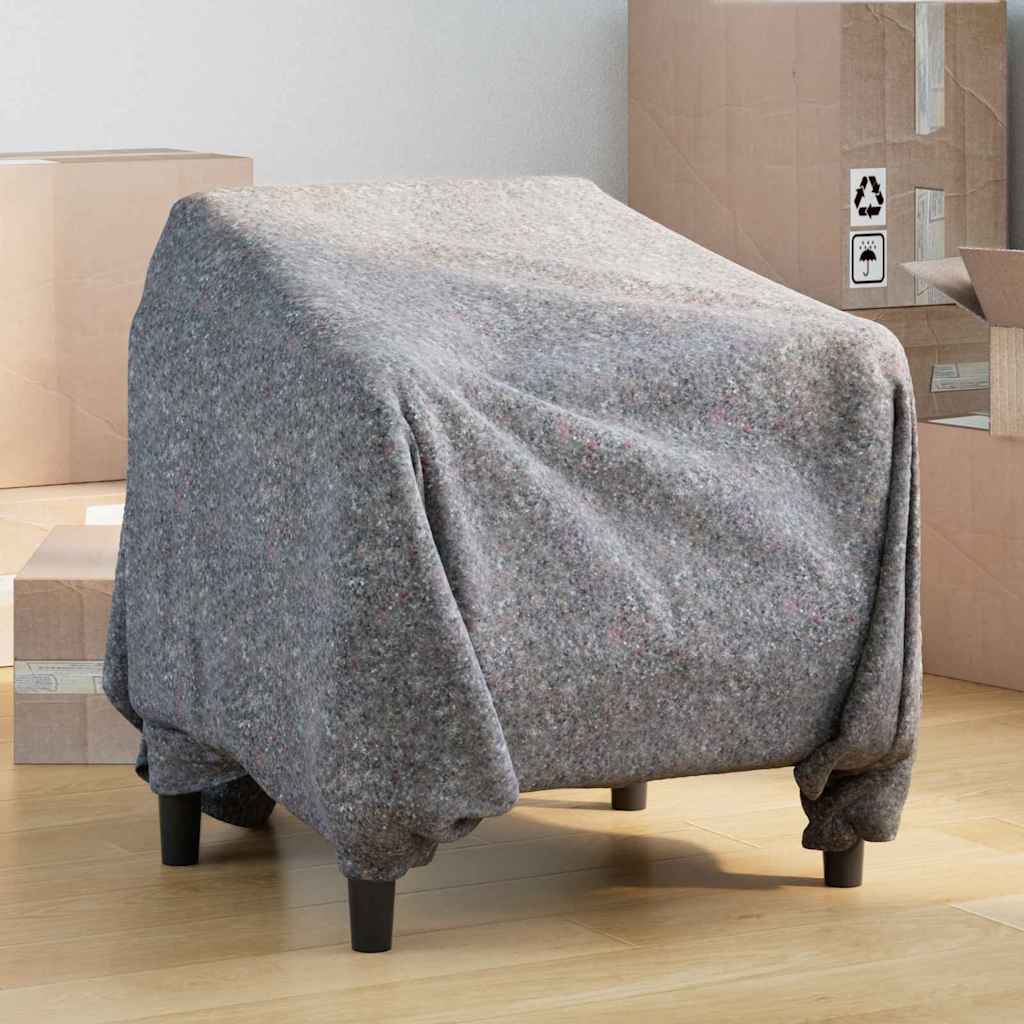 Siirtovehko 5 Pcs Harmaa 5Ft King Size Kangas