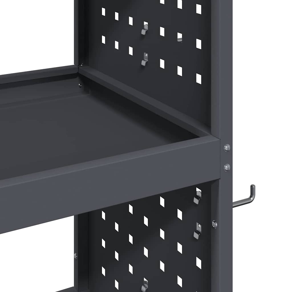 Työkalukärry Antrasiitti 75 X 35 X 73 Cm Kylmävalssattu Teräs